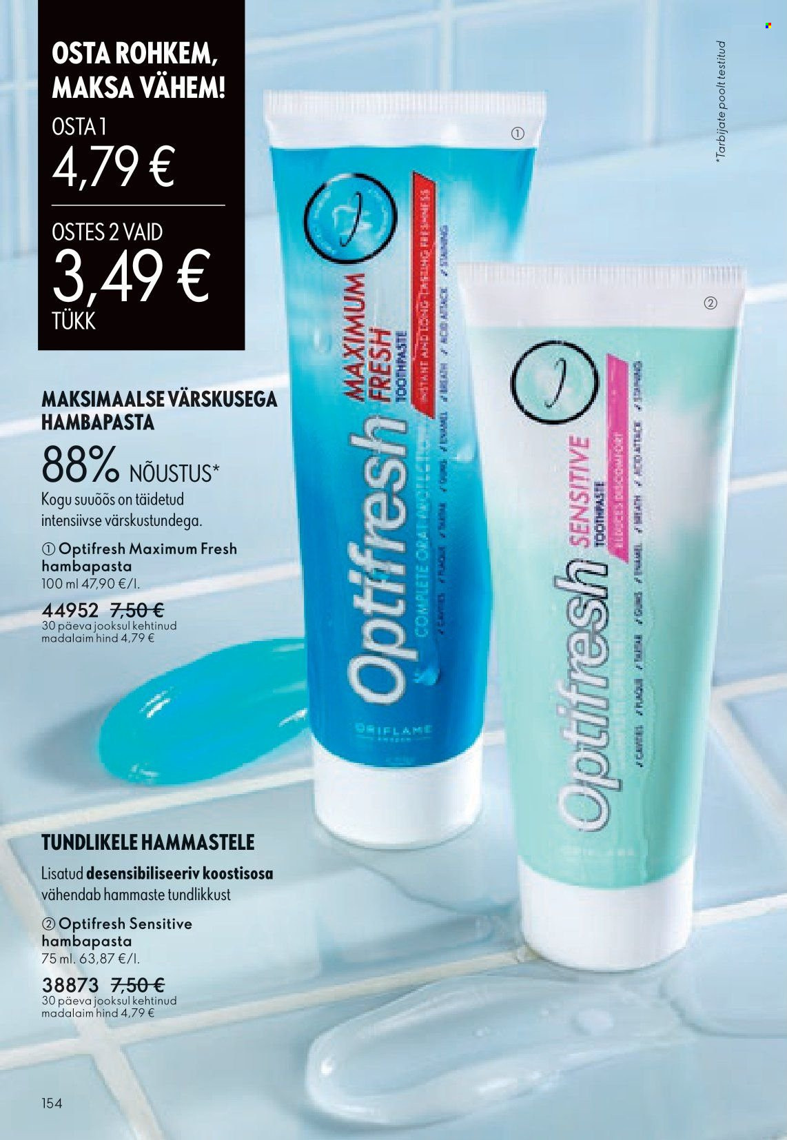 oriflame - Oriflame kliendileht - Kataloog 05 - page: 154