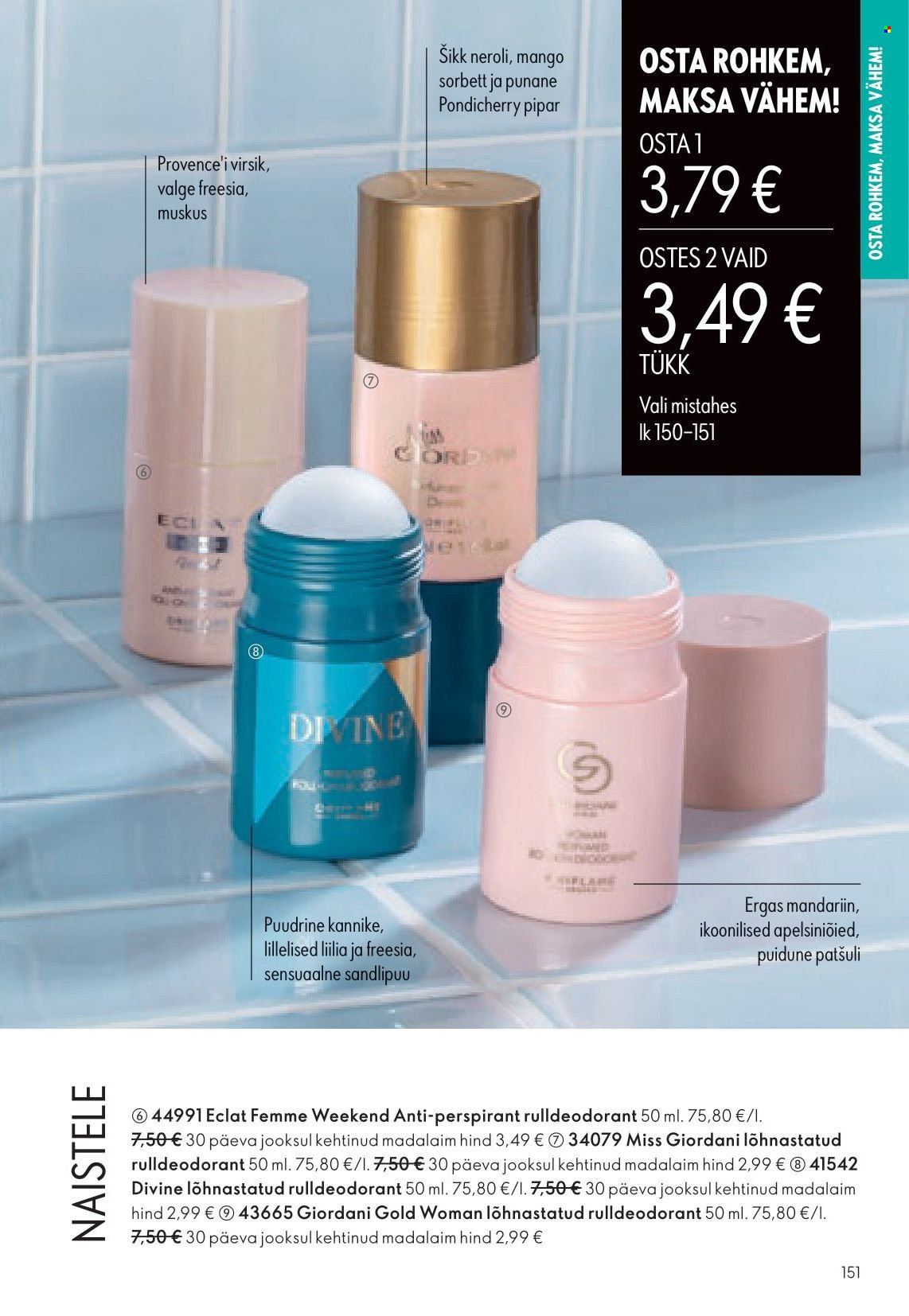 oriflame - Oriflame kliendileht - Kataloog 05 - page: 151