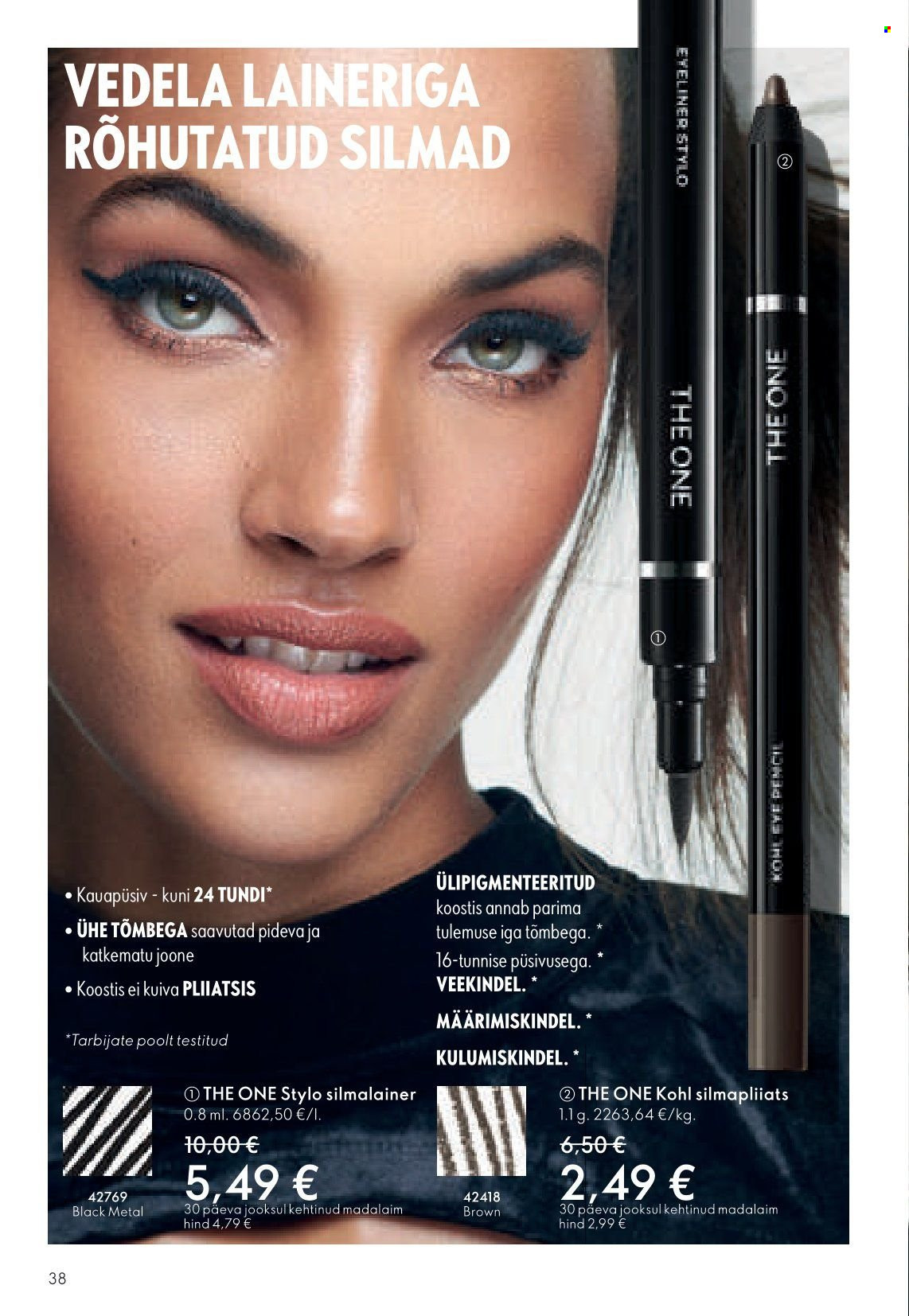 oriflame - Oriflame kliendileht - Kataloog 05 - page: 38