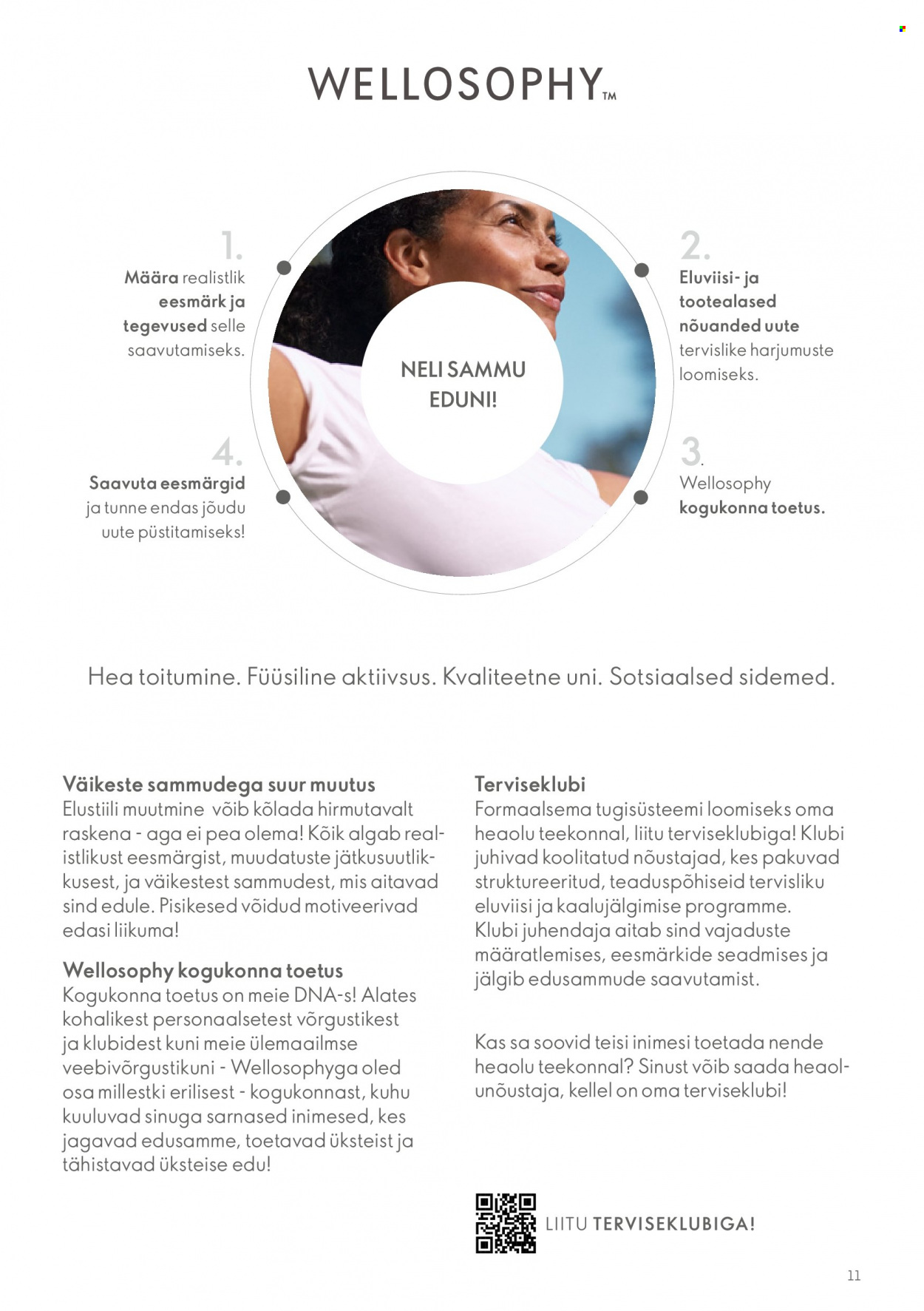 oriflame - Oriflame kliendileht - Wellosophy tootejuht - page: 11