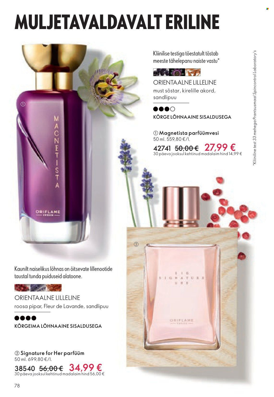 oriflame - Oriflame kliendileht - page: 78