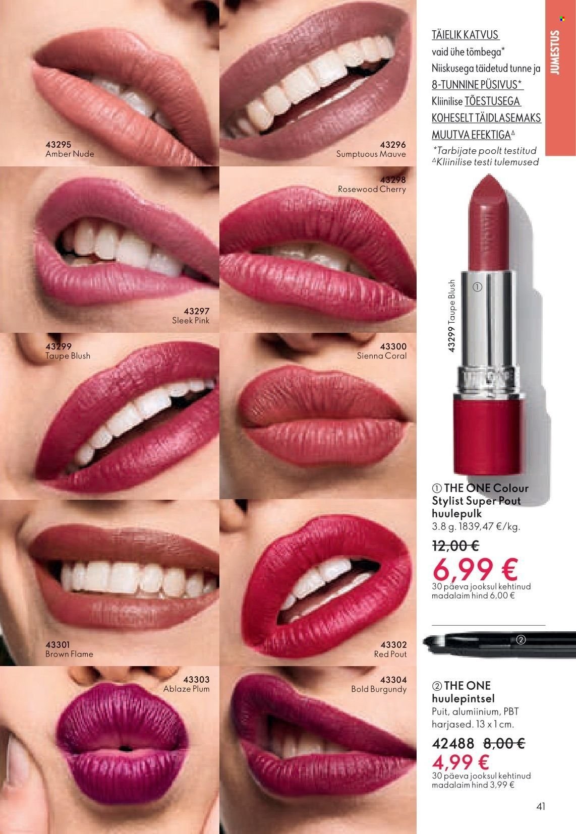 oriflame - Oriflame kliendileht - page: 41