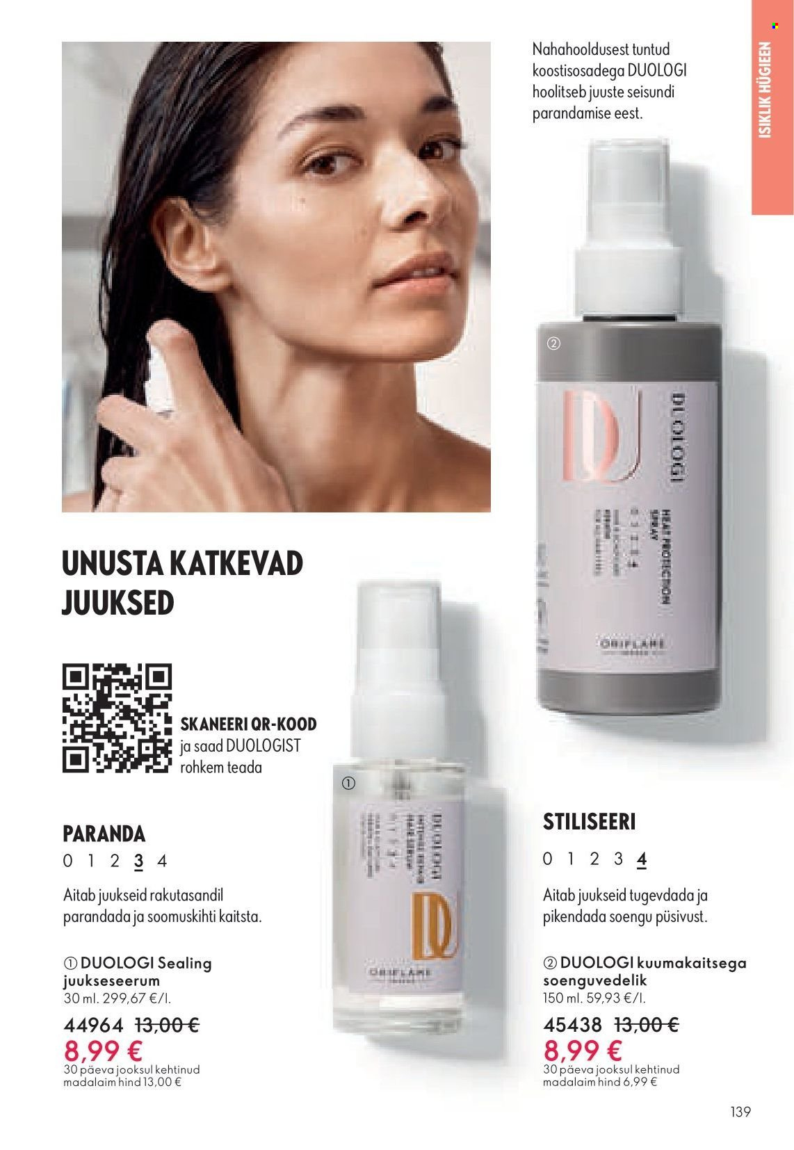 oriflame - Oriflame kliendileht - page: 139