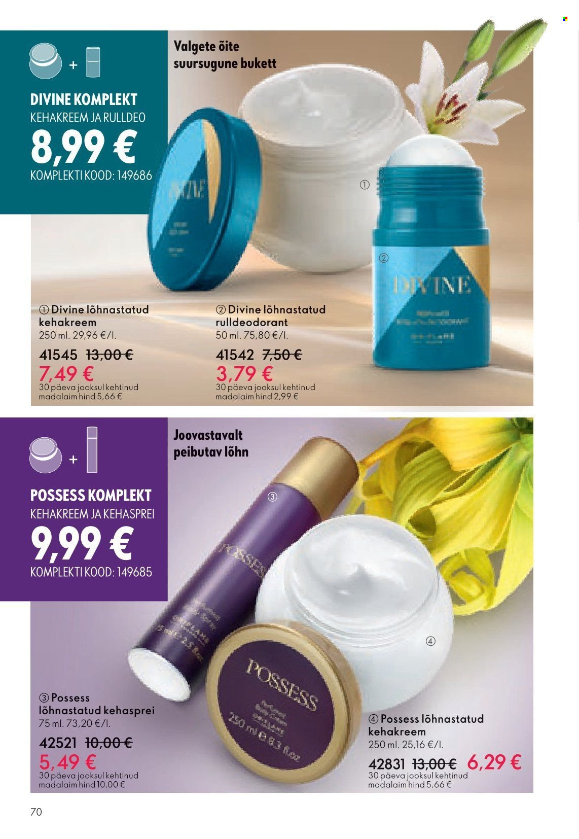 oriflame - Oriflame kliendileht - page: 70