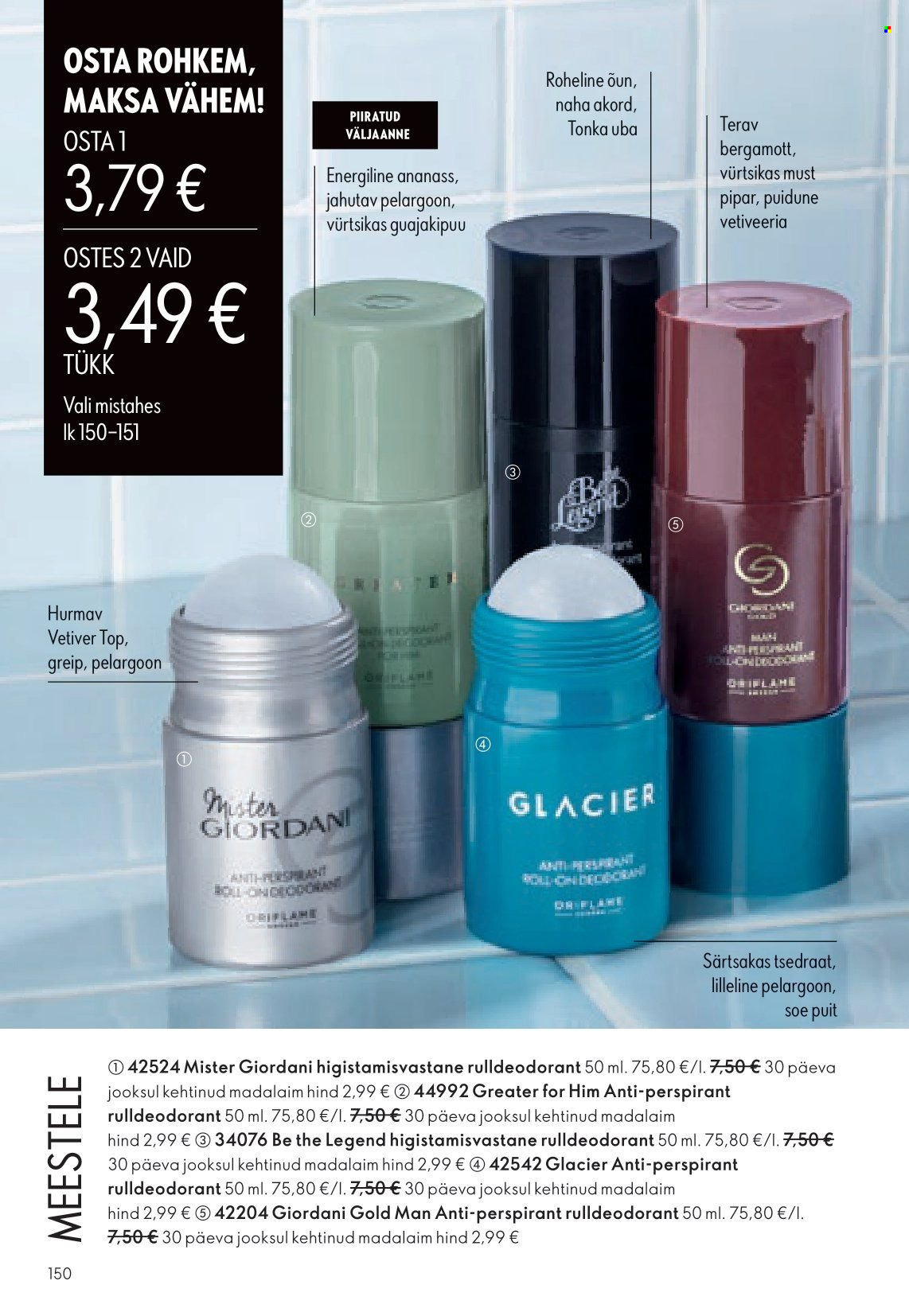 oriflame - Oriflame kliendileht - page: 150