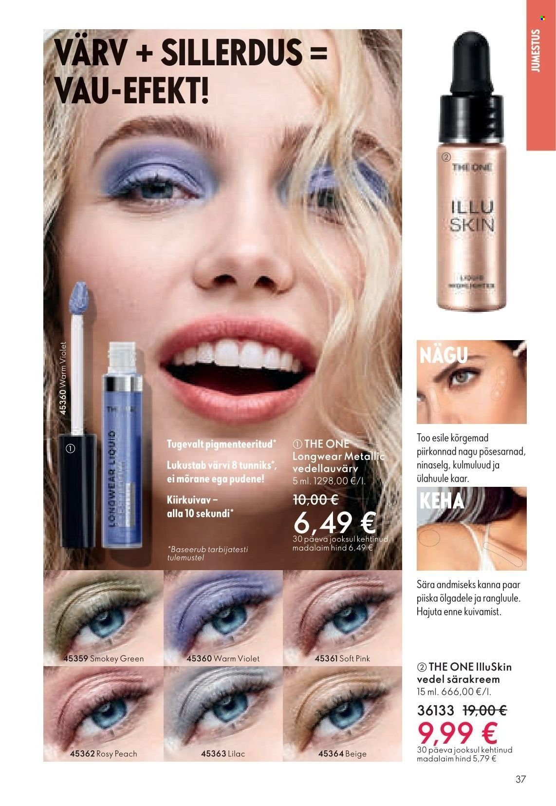 oriflame - Oriflame kliendileht - page: 37