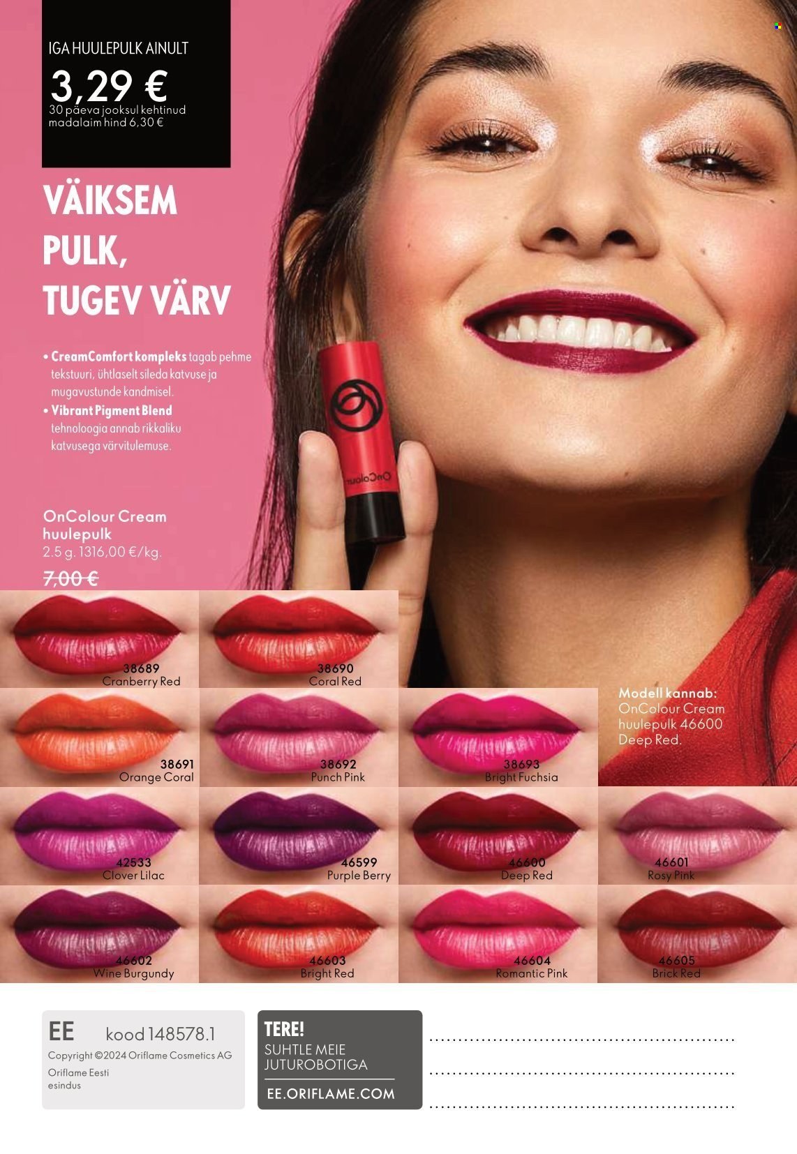 oriflame - Oriflame kliendileht - page: 164