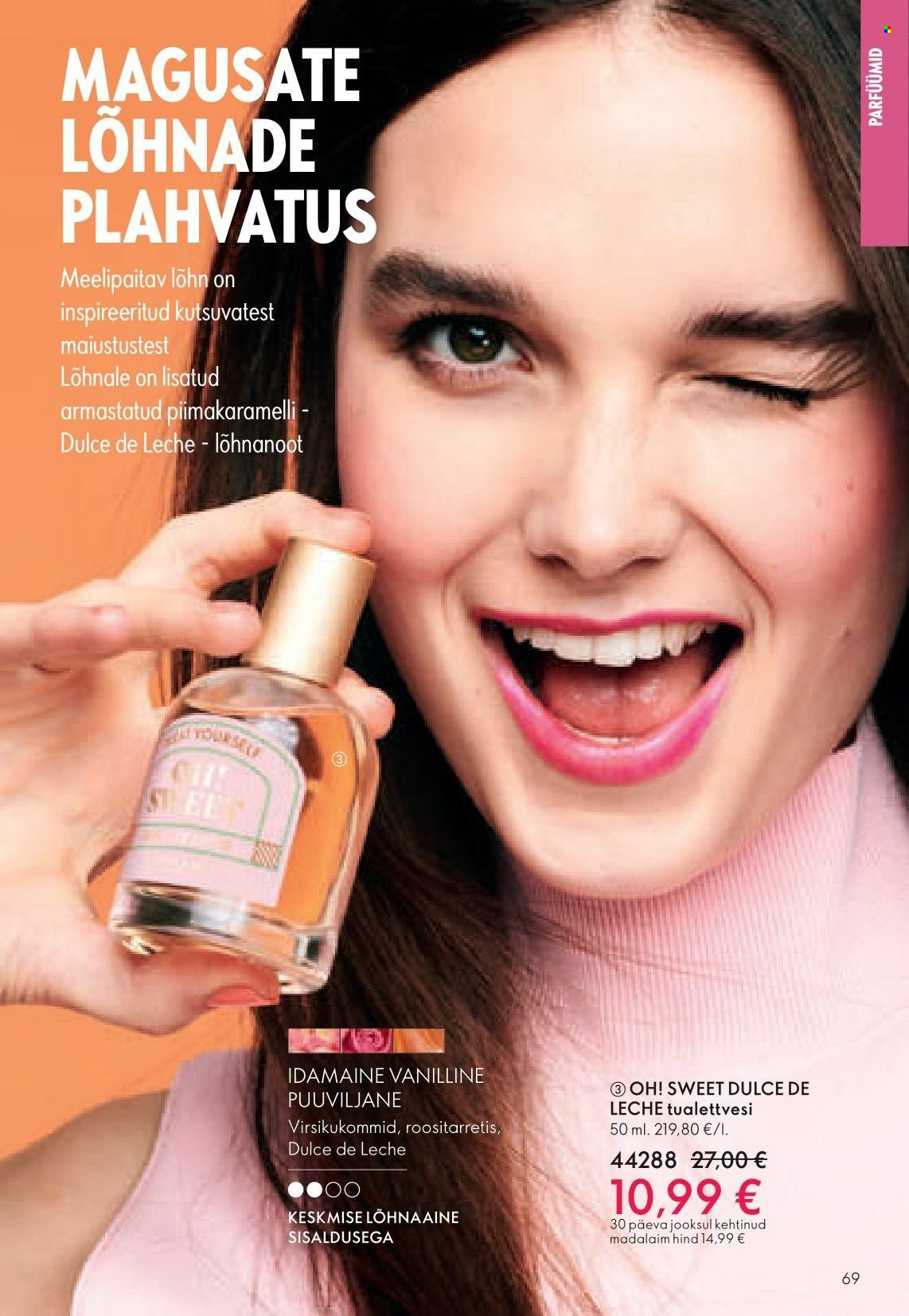 oriflame - Oriflame kliendileht - page: 69