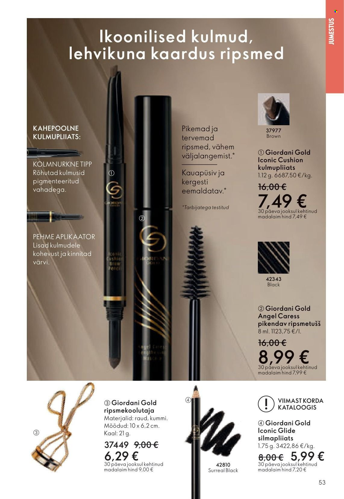 oriflame - Oriflame kliendileht - page: 53