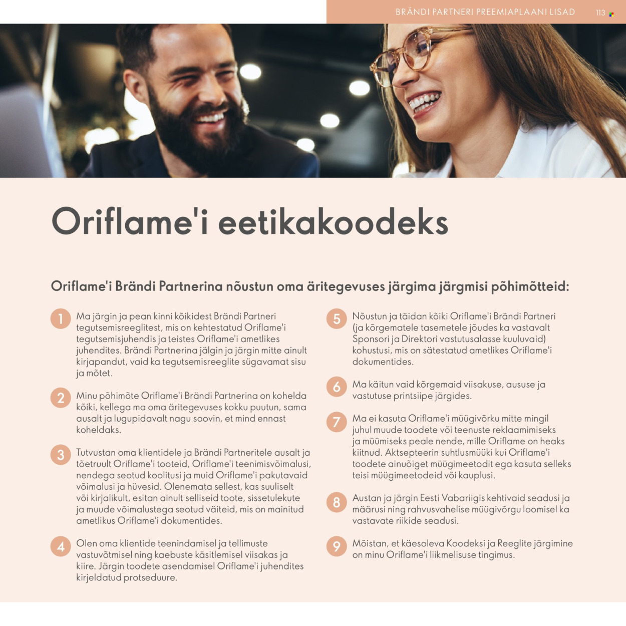 oriflame - Oriflame kliendileht - Brändi Partneri Preemiaplaan - page: 113