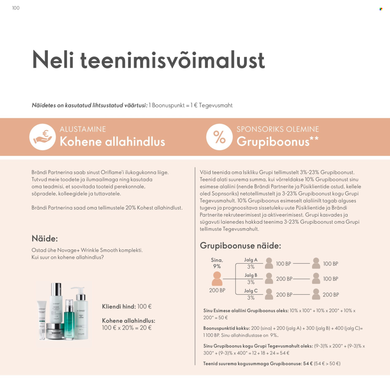 oriflame - Oriflame kliendileht - Brändi Partneri Preemiaplaan - page: 100