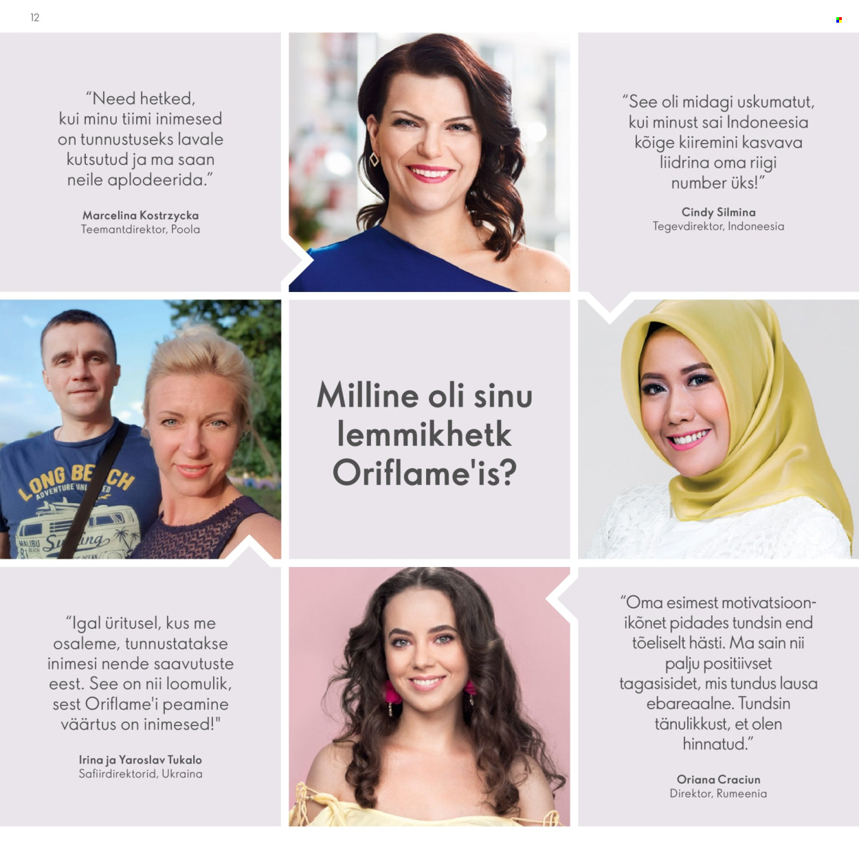 oriflame - Oriflame kliendileht - Brändi Partneri Preemiaplaan - page: 12