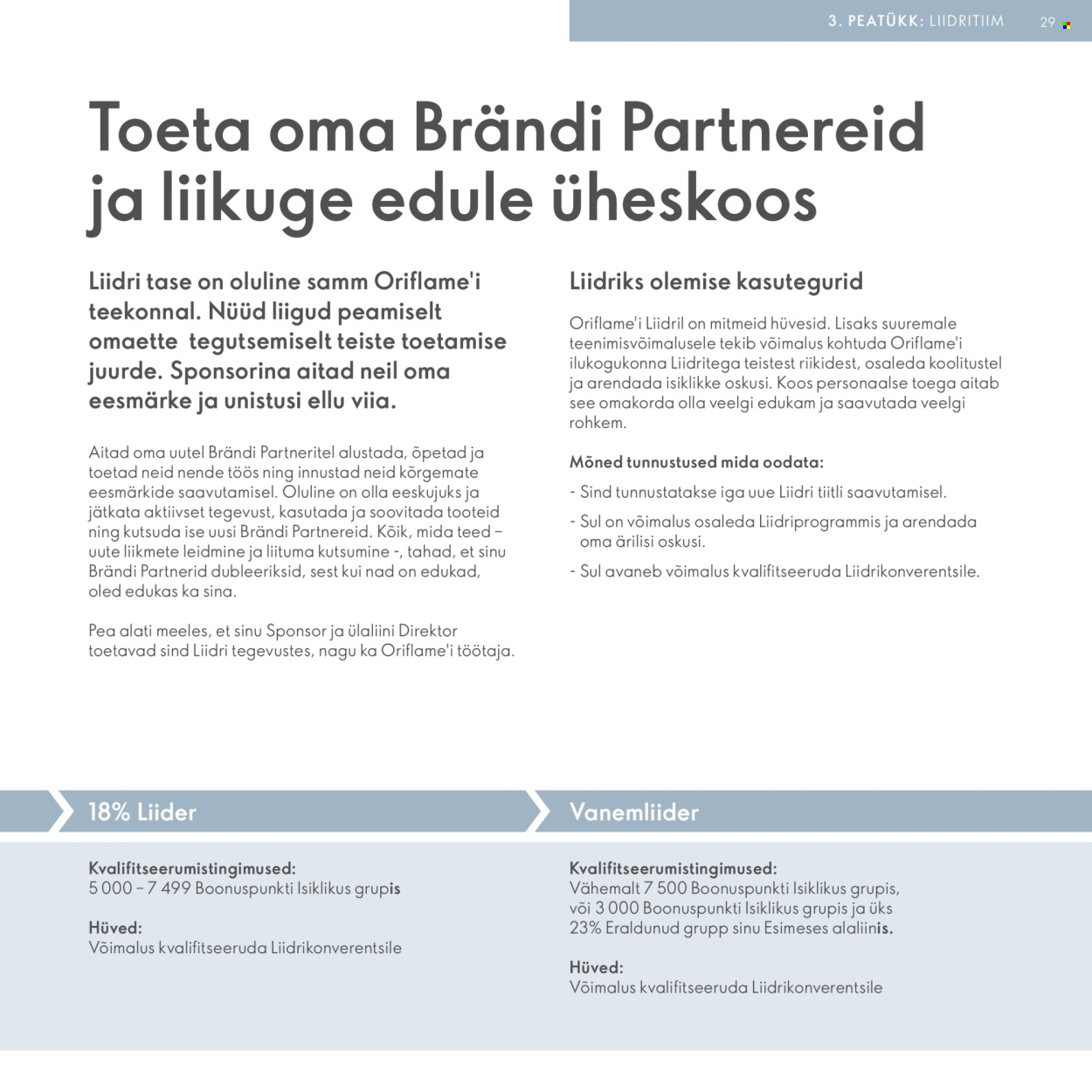 oriflame - Oriflame kliendileht - Brändi Partneri Preemiaplaan - page: 29