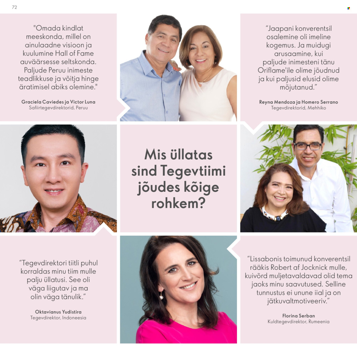 oriflame - Oriflame kliendileht - Brändi Partneri Preemiaplaan - page: 72