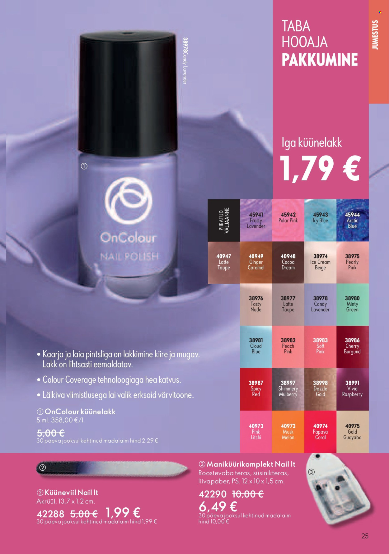 oriflame - Oriflame kliendileht - Kataloog 06 - page: 25