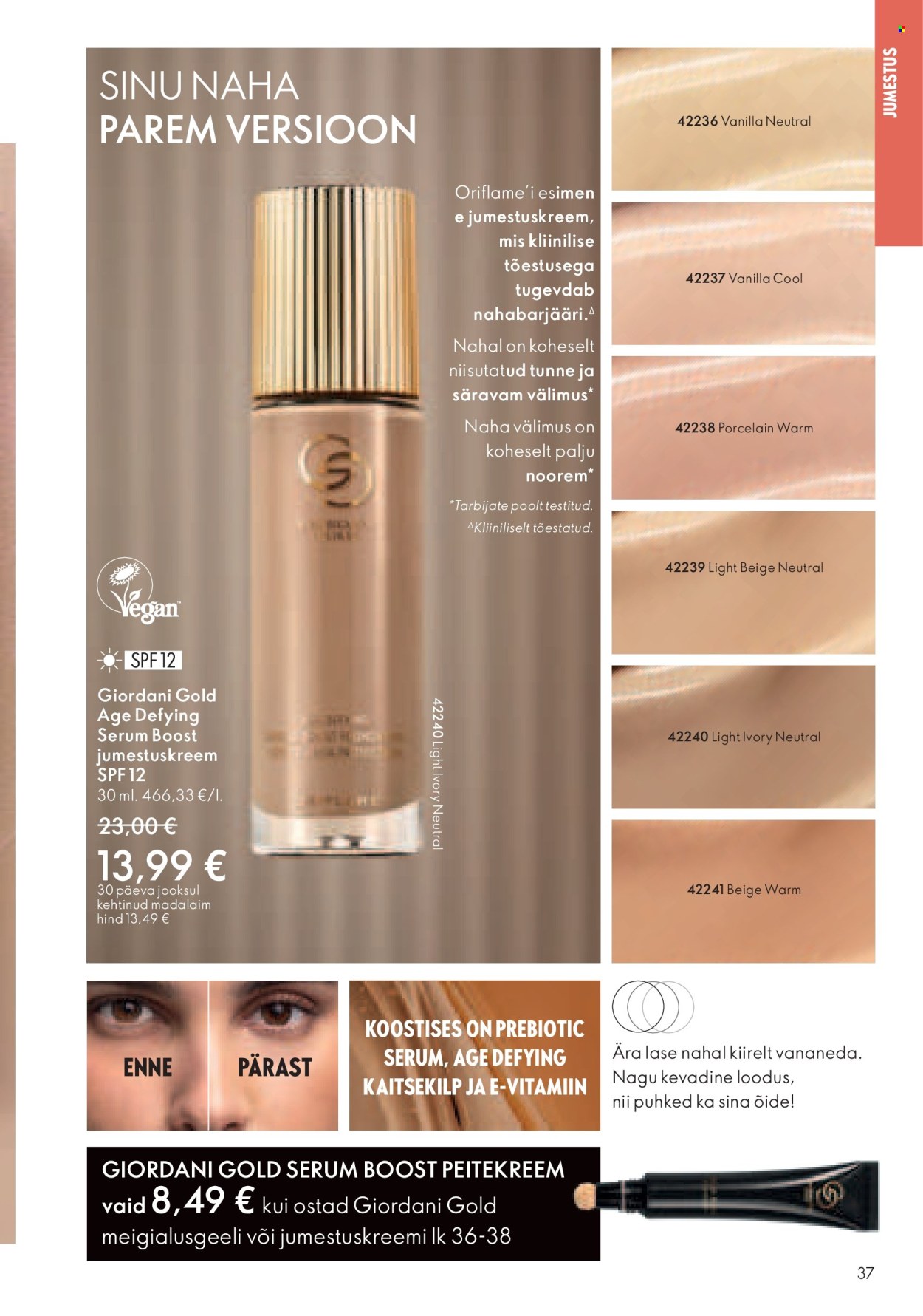 oriflame - Oriflame kliendileht - Kataloog 06 - page: 37