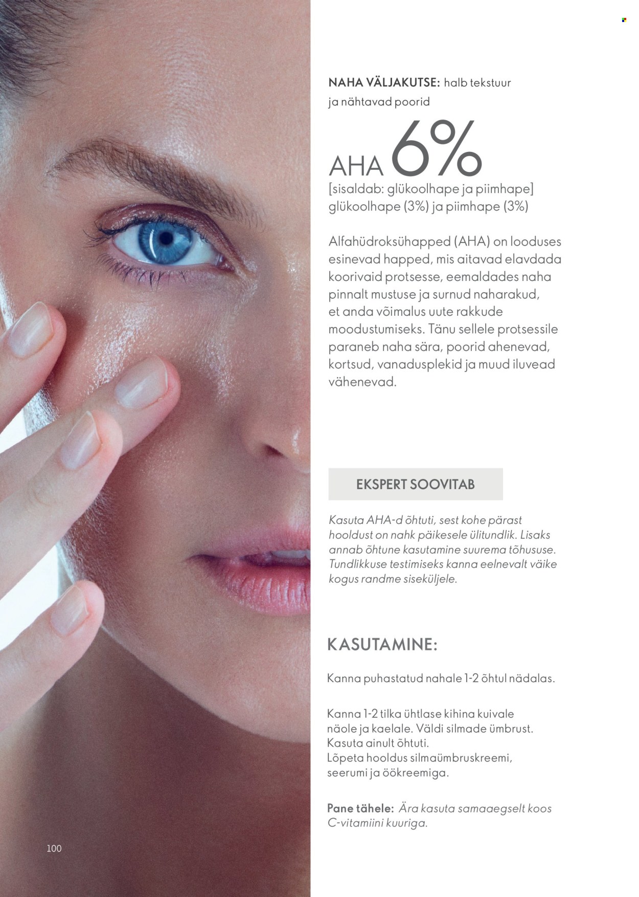 oriflame - Oriflame kliendileht - Novage+ tootejuht - page: 100