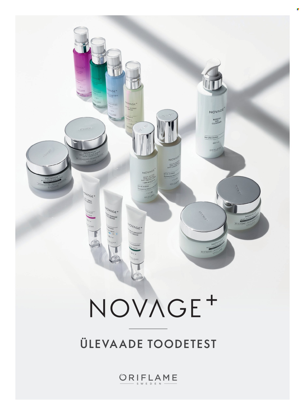 oriflame - Oriflame kliendileht - Novage+ tootejuht