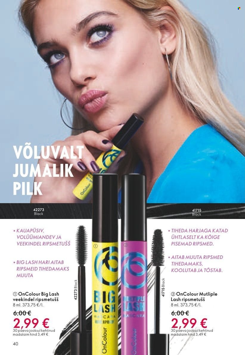 oriflame - Oriflame kliendileht - Järgmine kataloog - page: 40