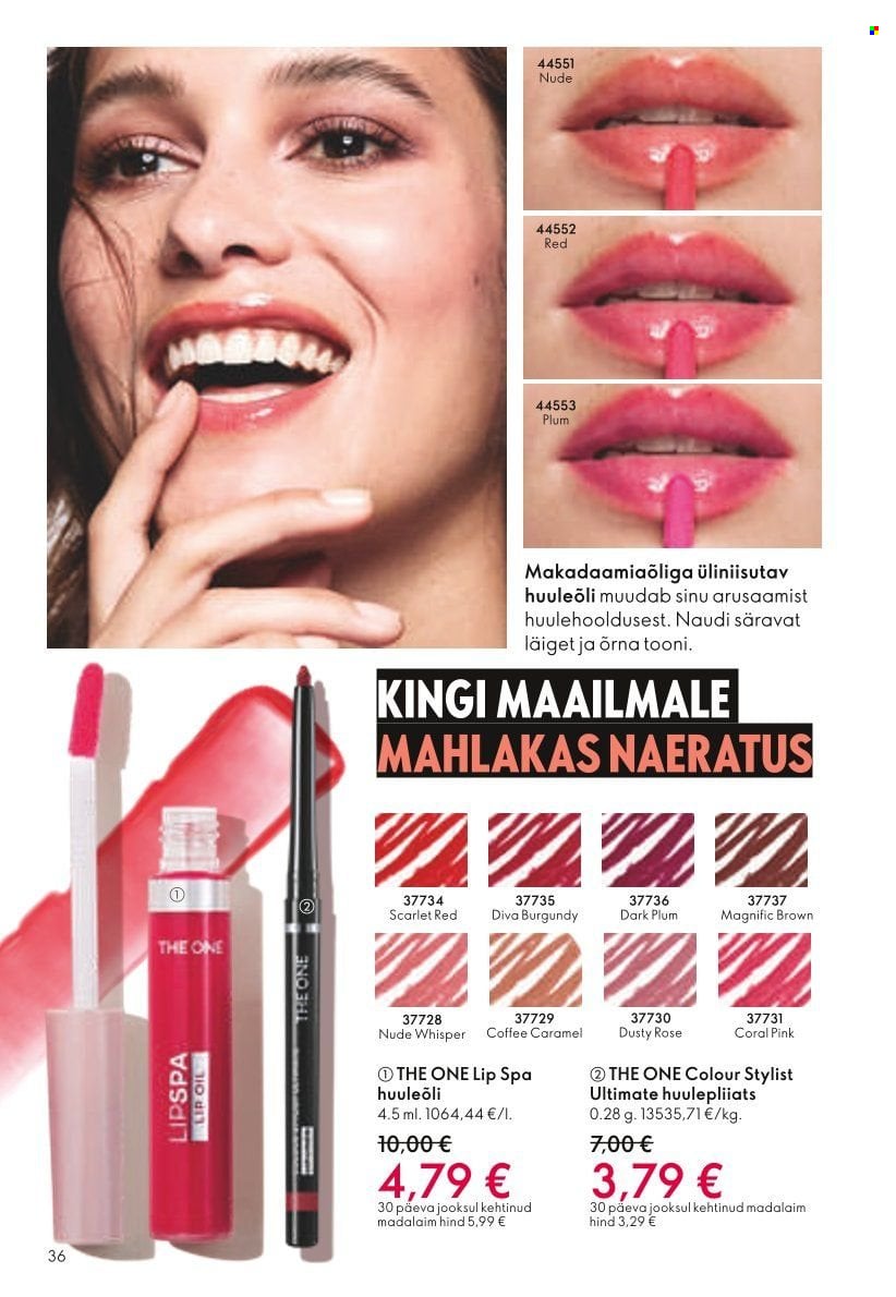 oriflame - Oriflame kliendileht - Järgmine kataloog - page: 36