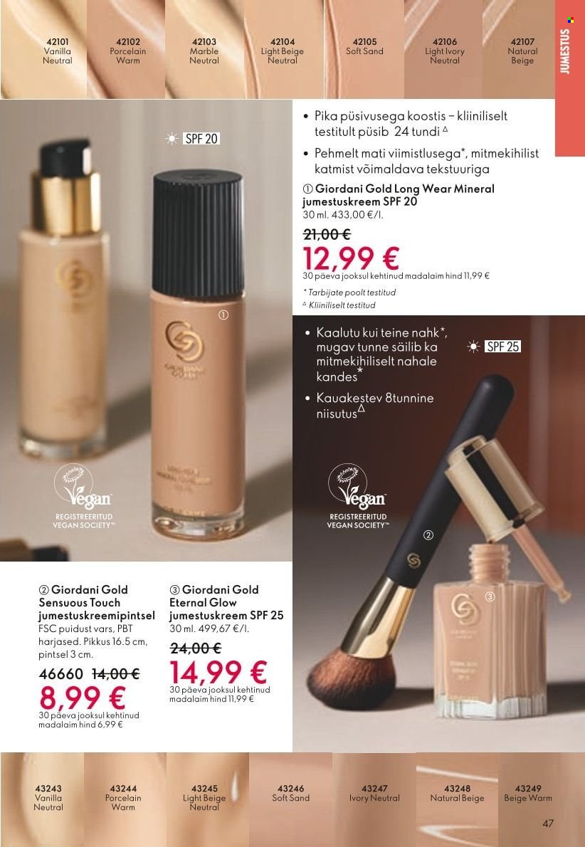 oriflame - Oriflame kliendileht - Järgmine kataloog - page: 48