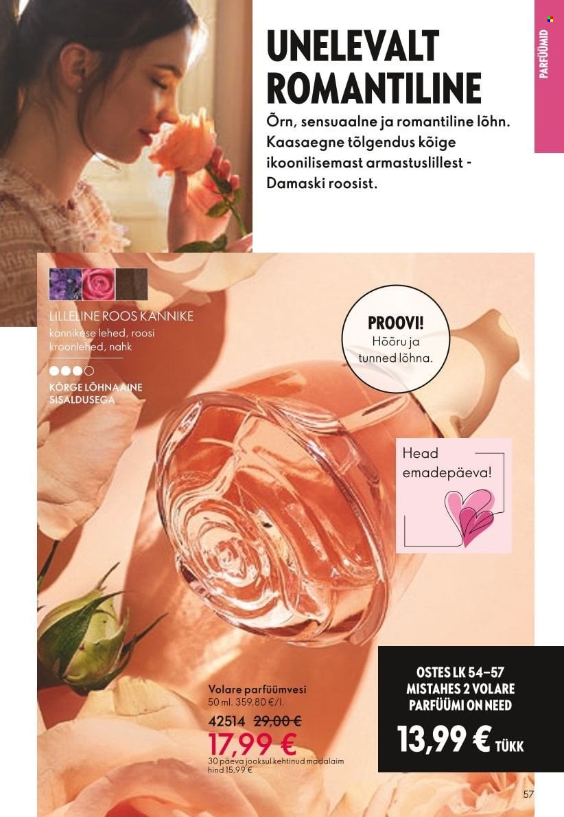 oriflame - Oriflame kliendileht - Järgmine kataloog - page: 58