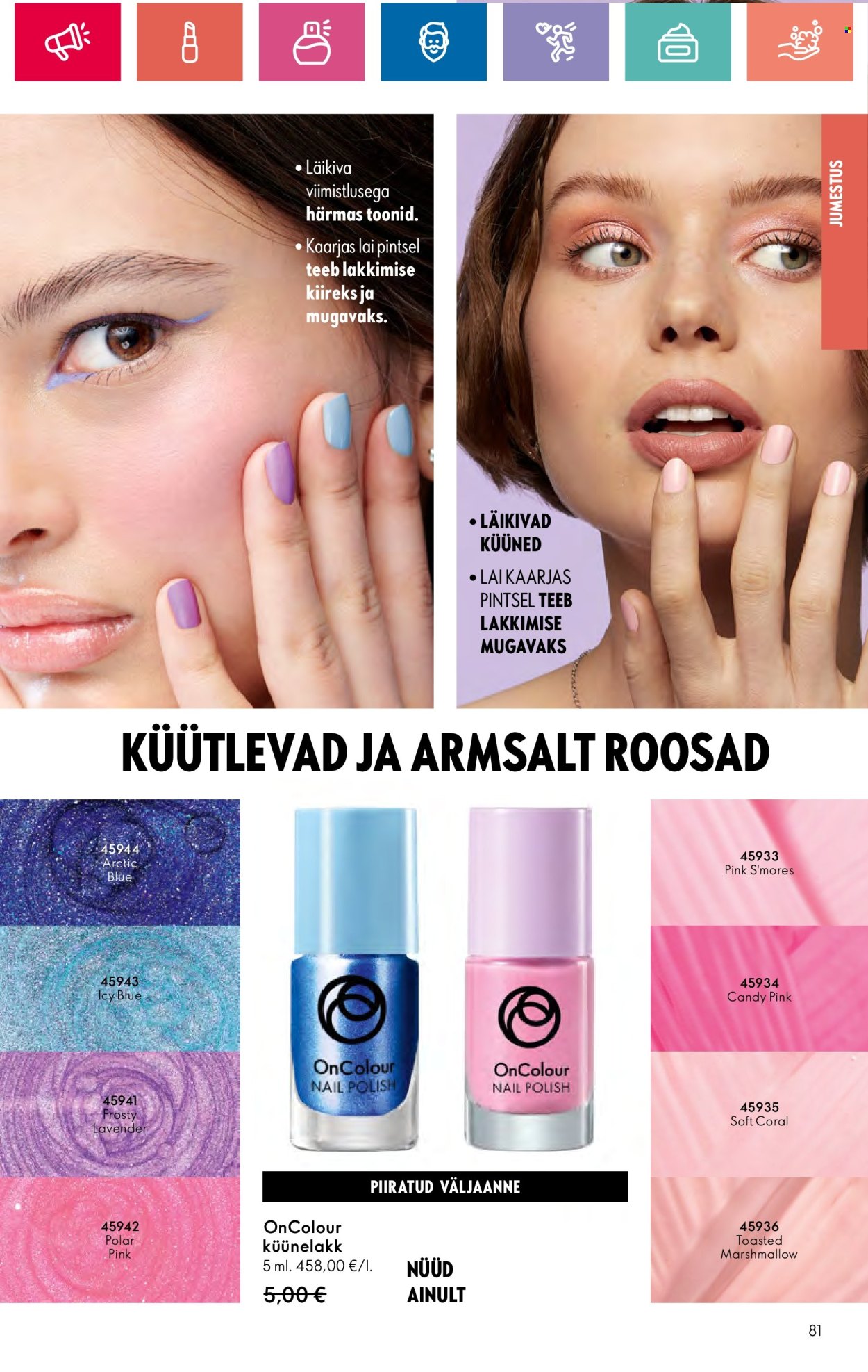 oriflame - Oriflame kliendileht - Ergutavalt Mahlane Värskus (30.05 - 19.06.2024) - page: 81