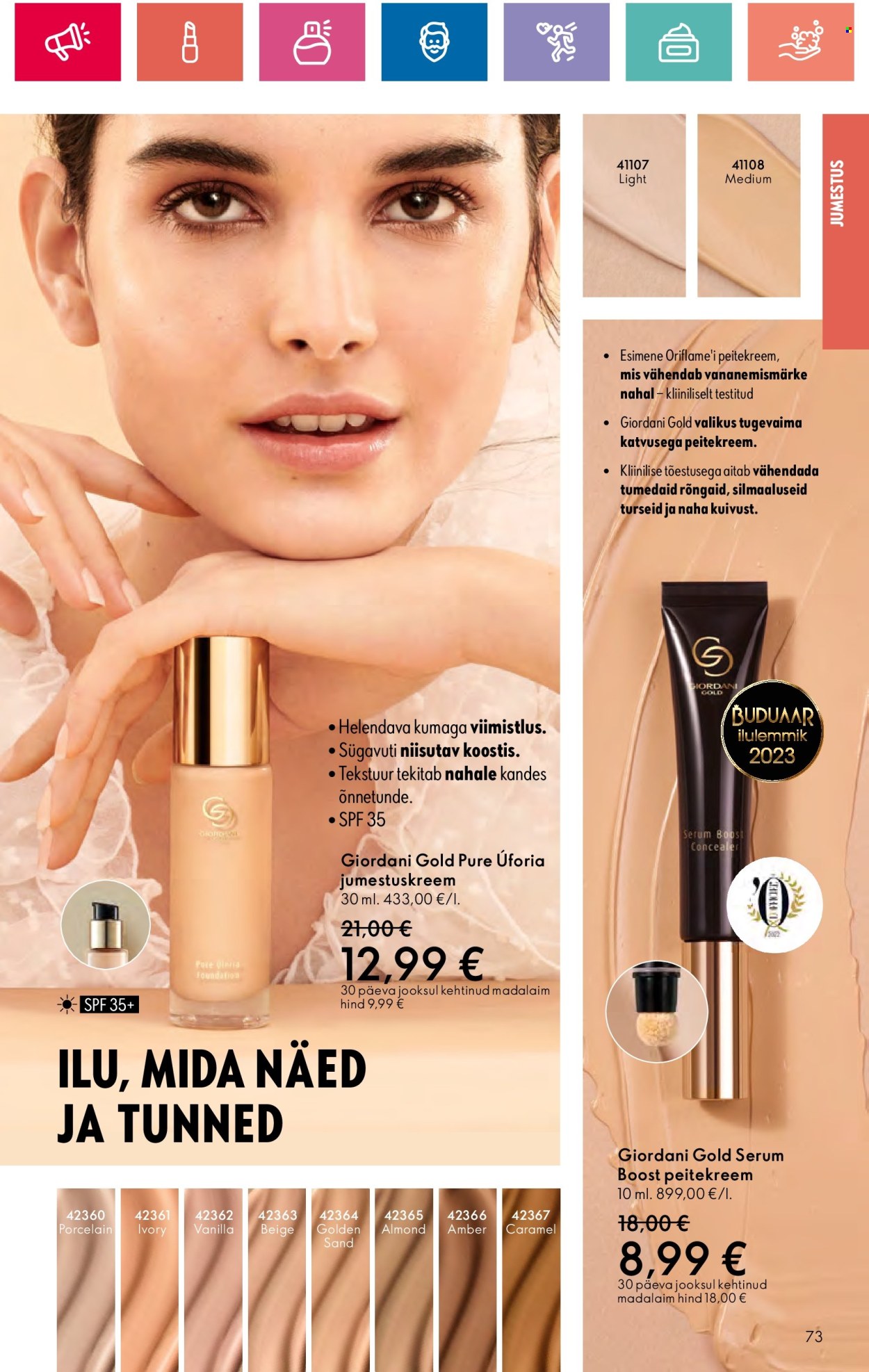 oriflame - Oriflame kliendileht - Ergutavalt Mahlane Värskus (30.05 - 19.06.2024) - page: 73