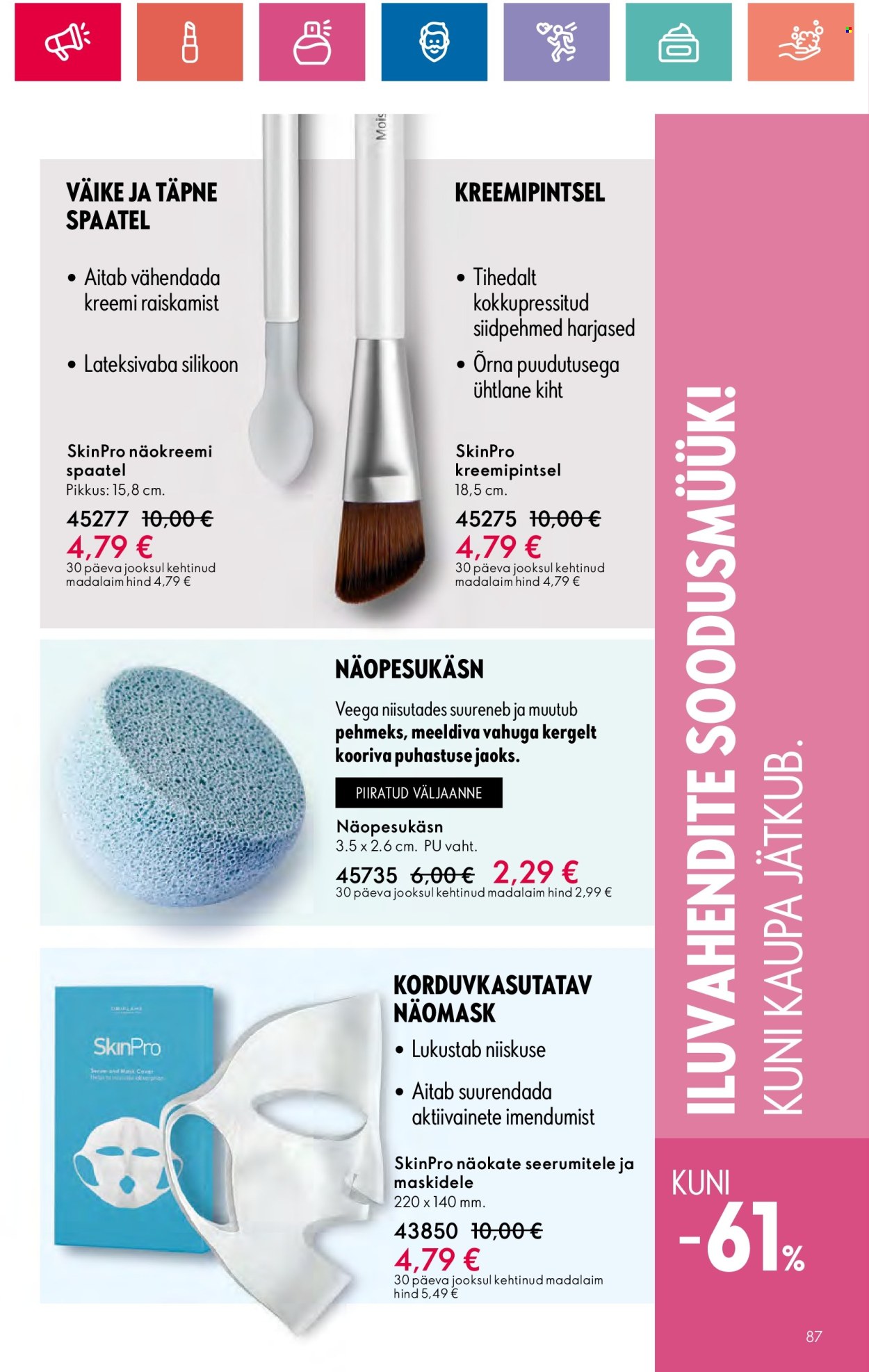 oriflame - Oriflame kliendileht - Ergutavalt Mahlane Värskus (30.05 - 19.06.2024) - page: 87