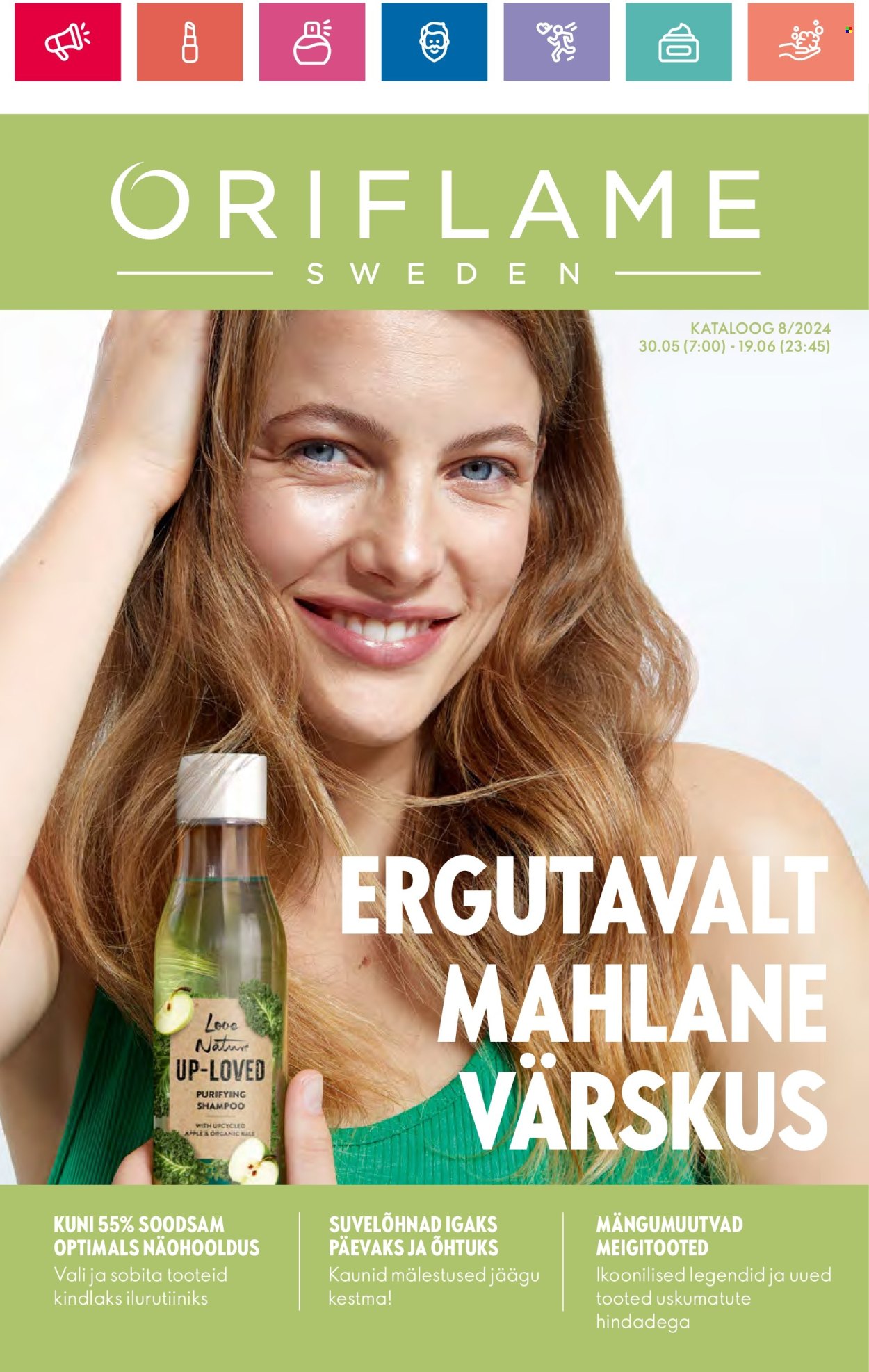 oriflame - Oriflame kliendileht - Ergutavalt Mahlane Värskus (30.05 - 19.06.2024) - page: 1