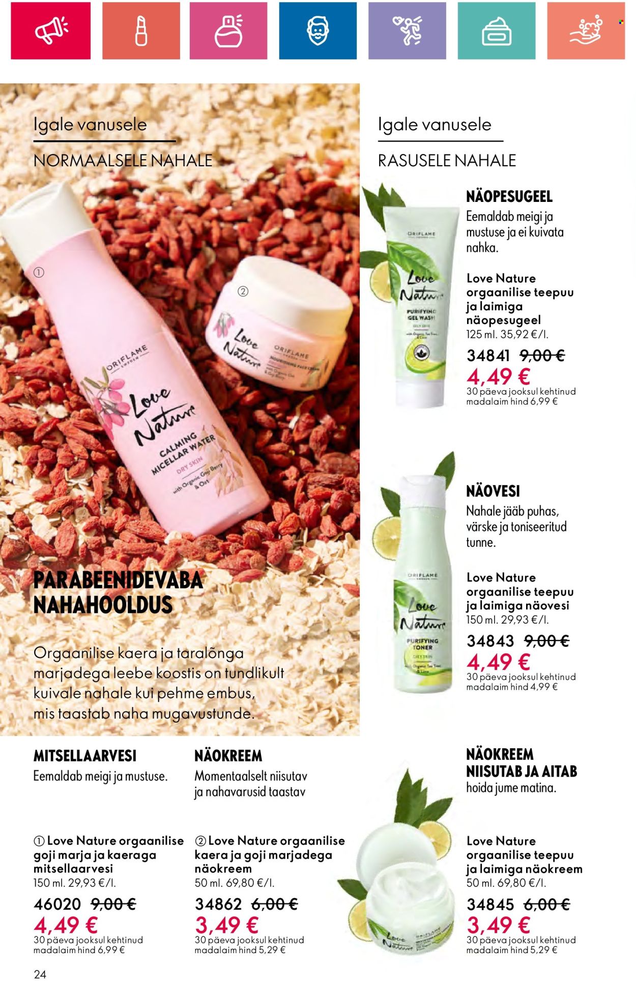 oriflame - Oriflame kliendileht - Ergutavalt Mahlane Värskus (30.05 - 19.06.2024) - page: 24