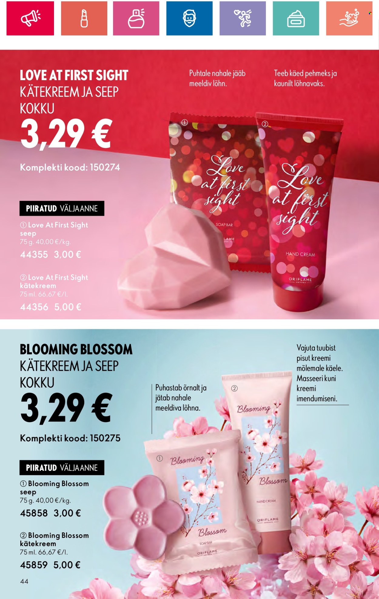 oriflame - Oriflame kliendileht - Ergutavalt Mahlane Värskus (30.05 - 19.06.2024) - page: 44