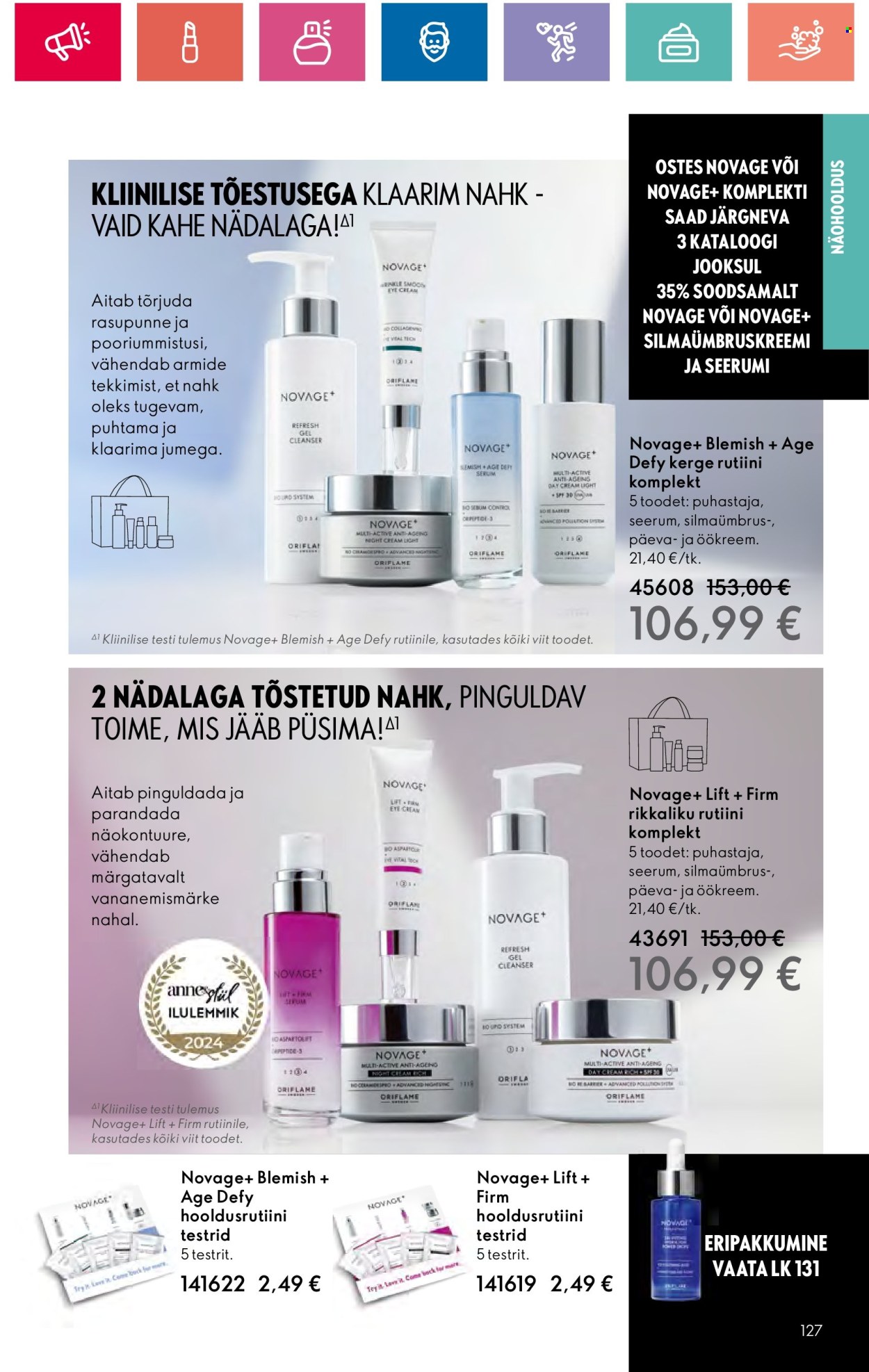 oriflame - Oriflame kliendileht - Ergutavalt Mahlane Värskus (30.05 - 19.06.2024) - page: 127