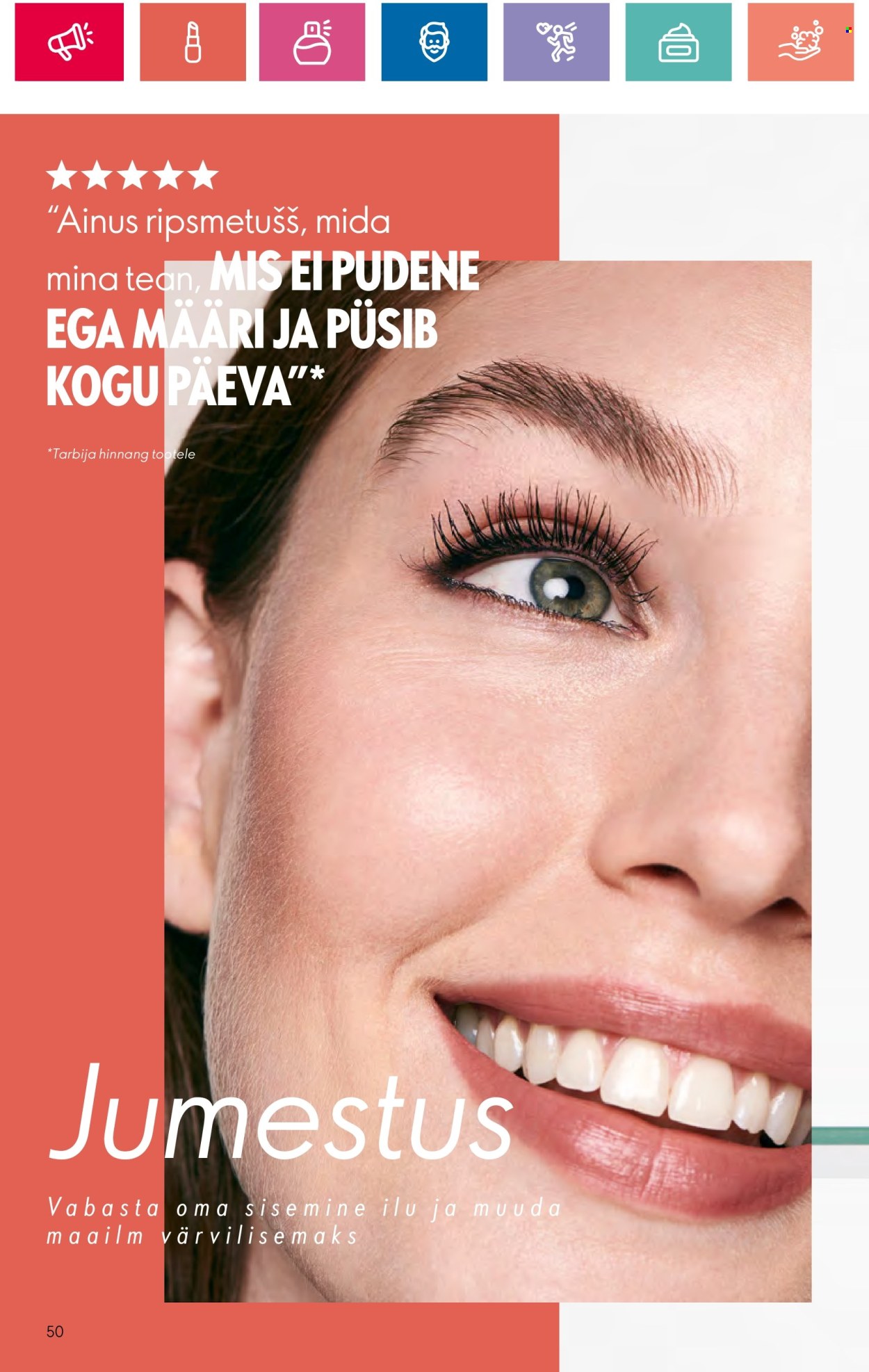 oriflame - Oriflame kliendileht - Ergutavalt Mahlane Värskus (30.05 - 19.06.2024) - page: 50