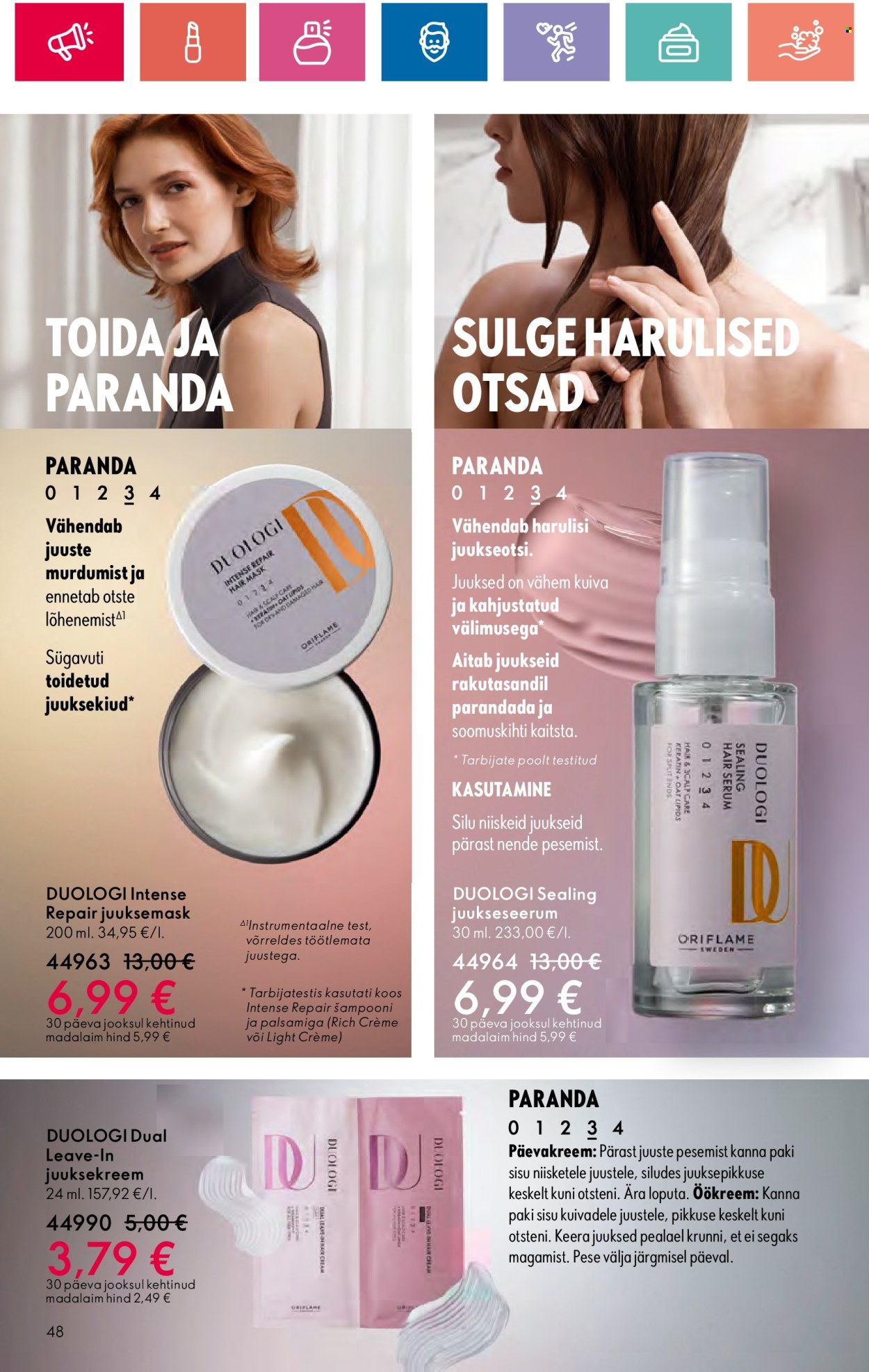 oriflame - Oriflame kliendileht - Ergutavalt Mahlane Värskus (30.05 - 19.06.2024) - page: 48