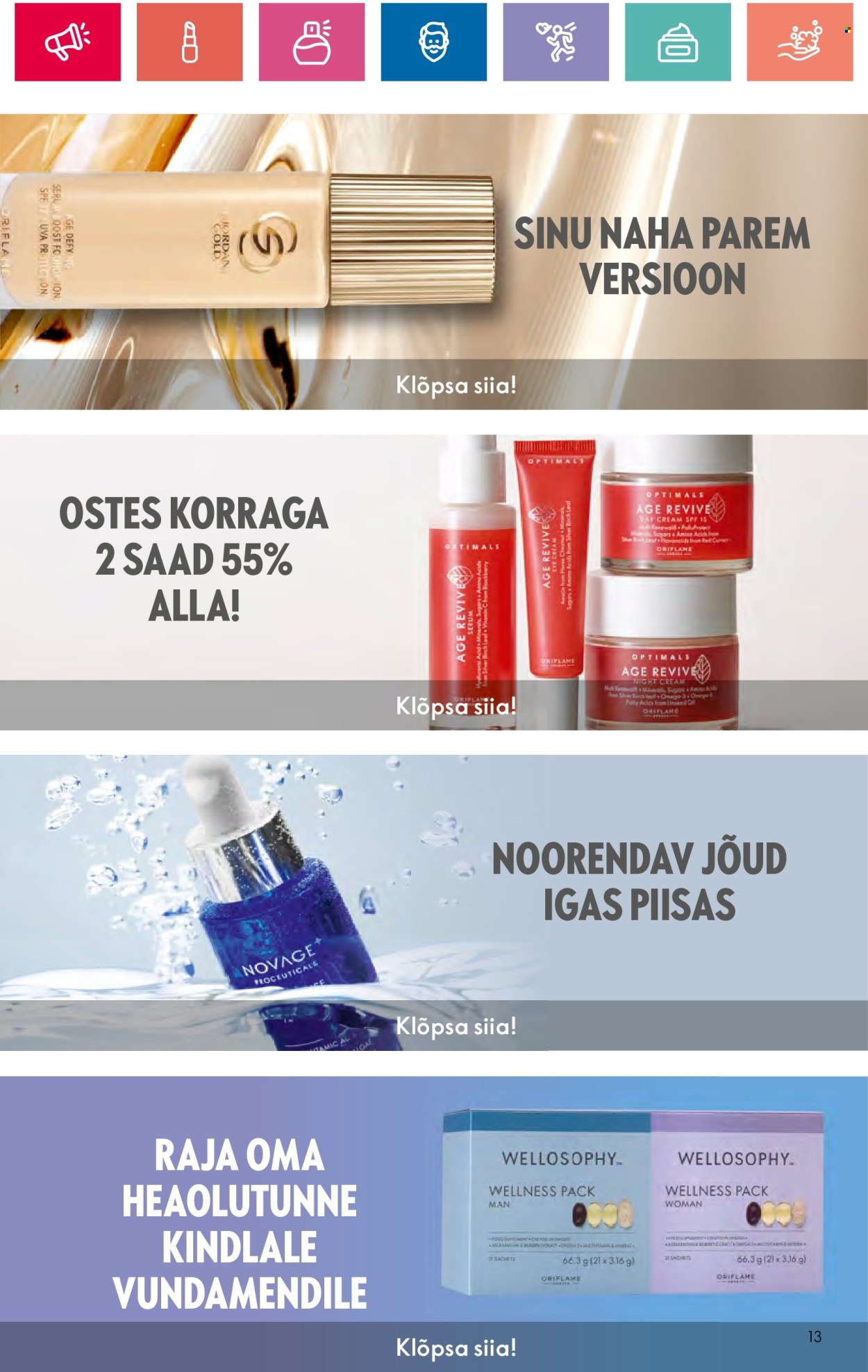 oriflame - Oriflame kliendileht - Ergutavalt Mahlane Värskus (30.05 - 19.06.2024) - page: 13