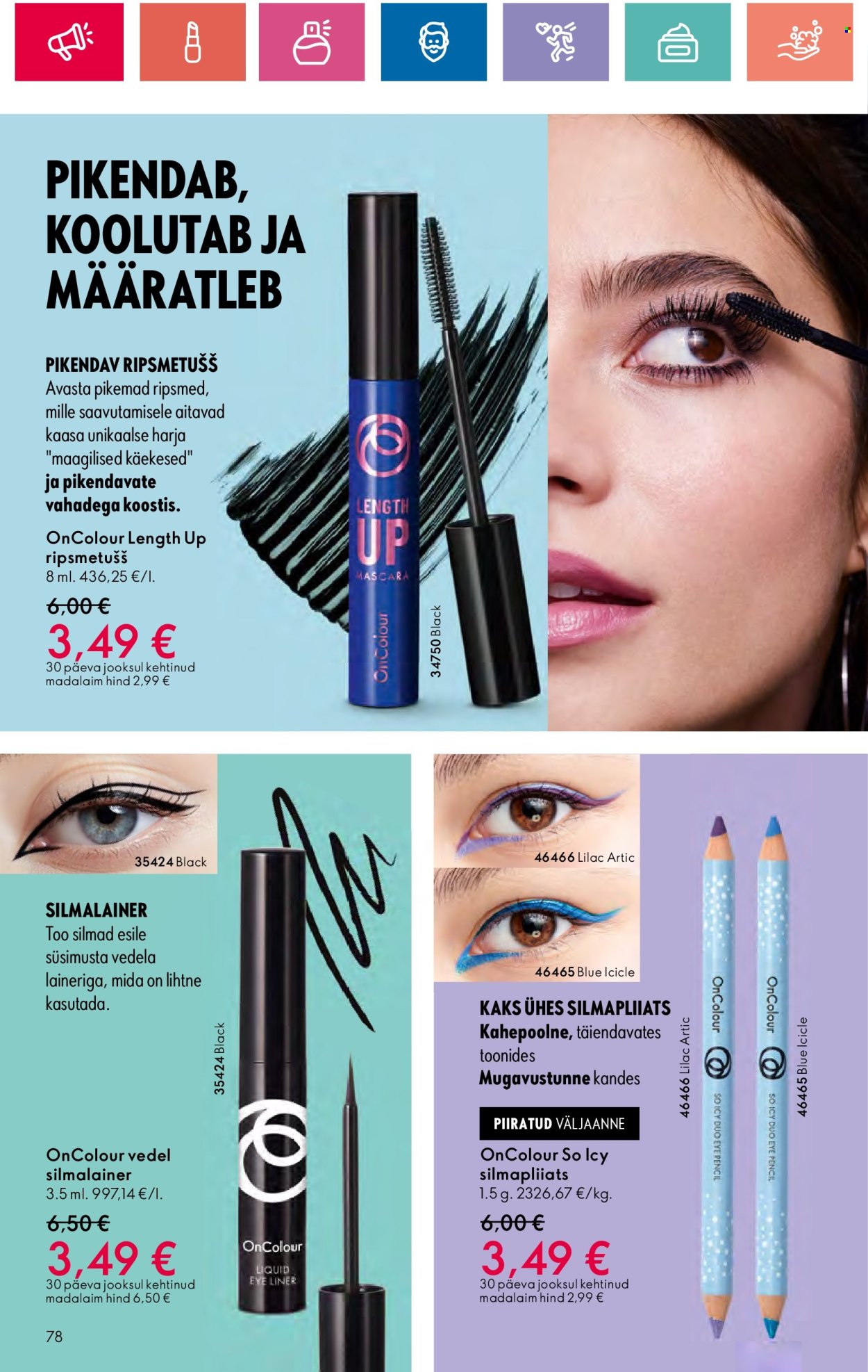 oriflame - Oriflame kliendileht - Ergutavalt Mahlane Värskus (30.05 - 19.06.2024) - page: 78