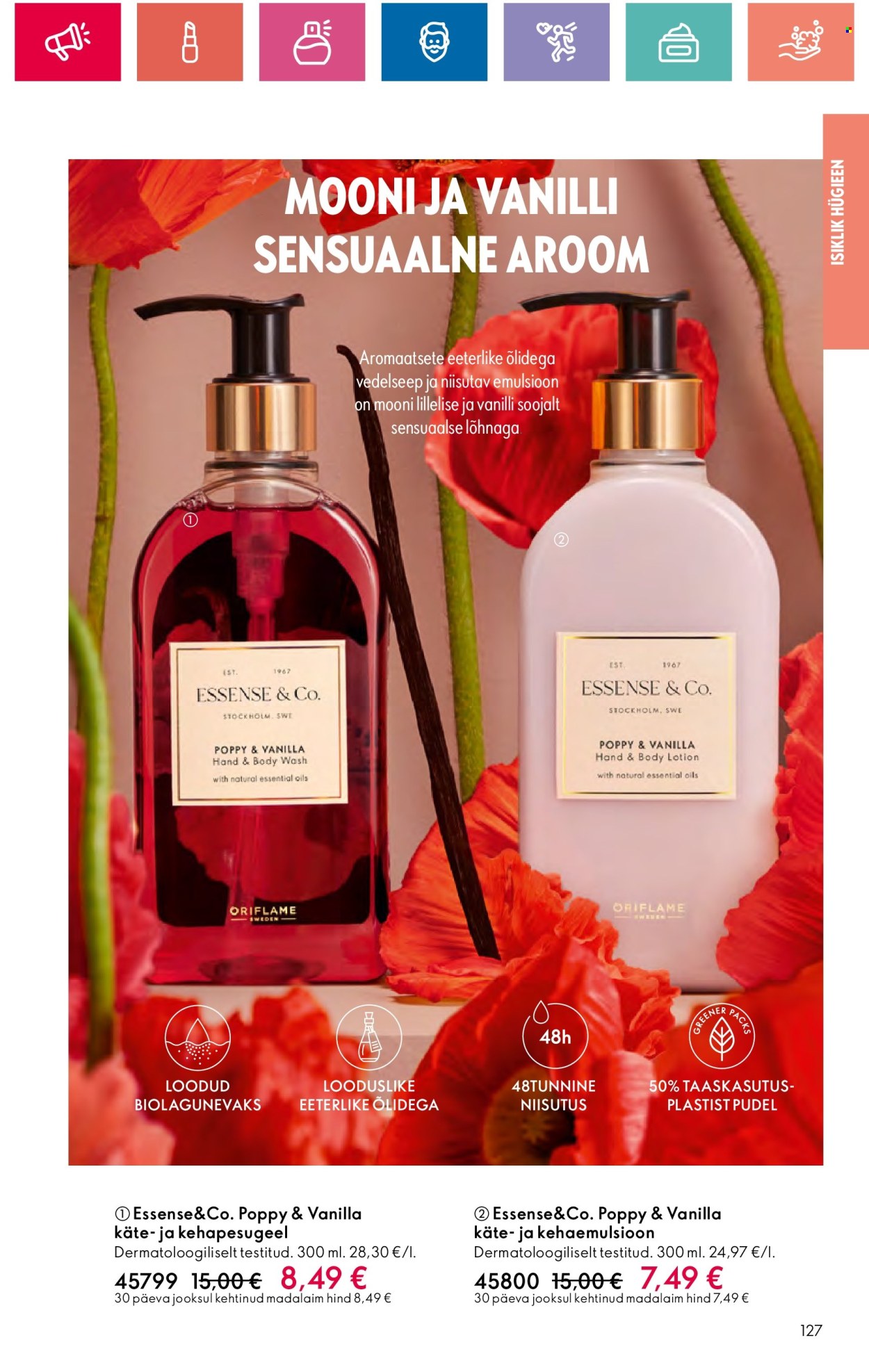 oriflame - Oriflame kliendileht - Sensuaalse (20.06 - 10.07.2024) - page: 127