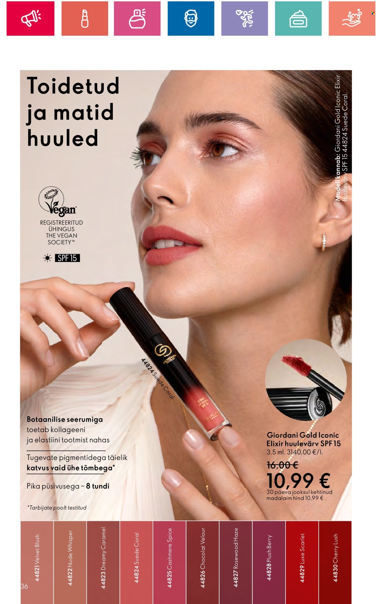 oriflame - Oriflame kliendileht - Sensuaalse (20.06 - 10.07.2024) - page: 36