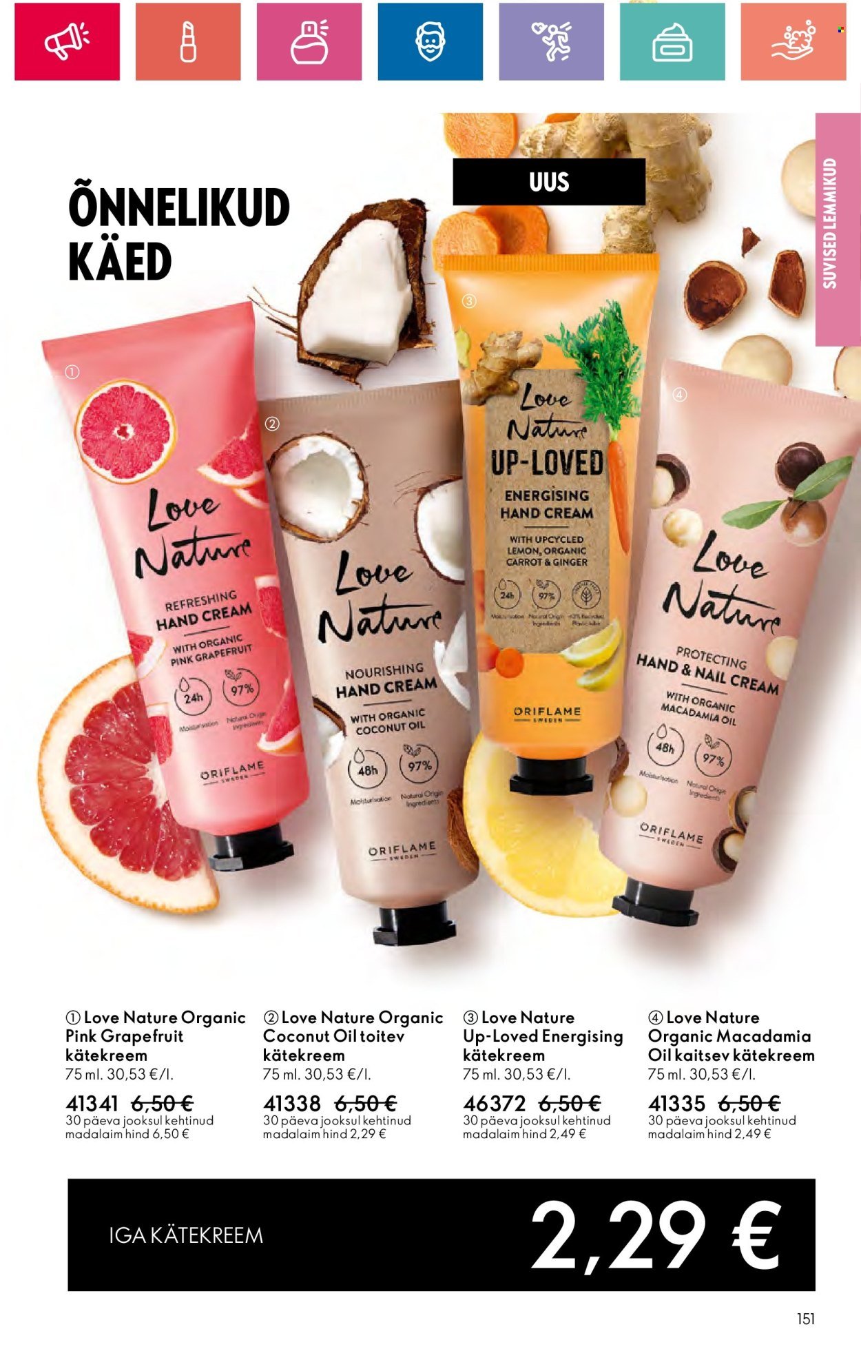 oriflame - Oriflame kliendileht - Sensuaalse (20.06 - 10.07.2024) - page: 151