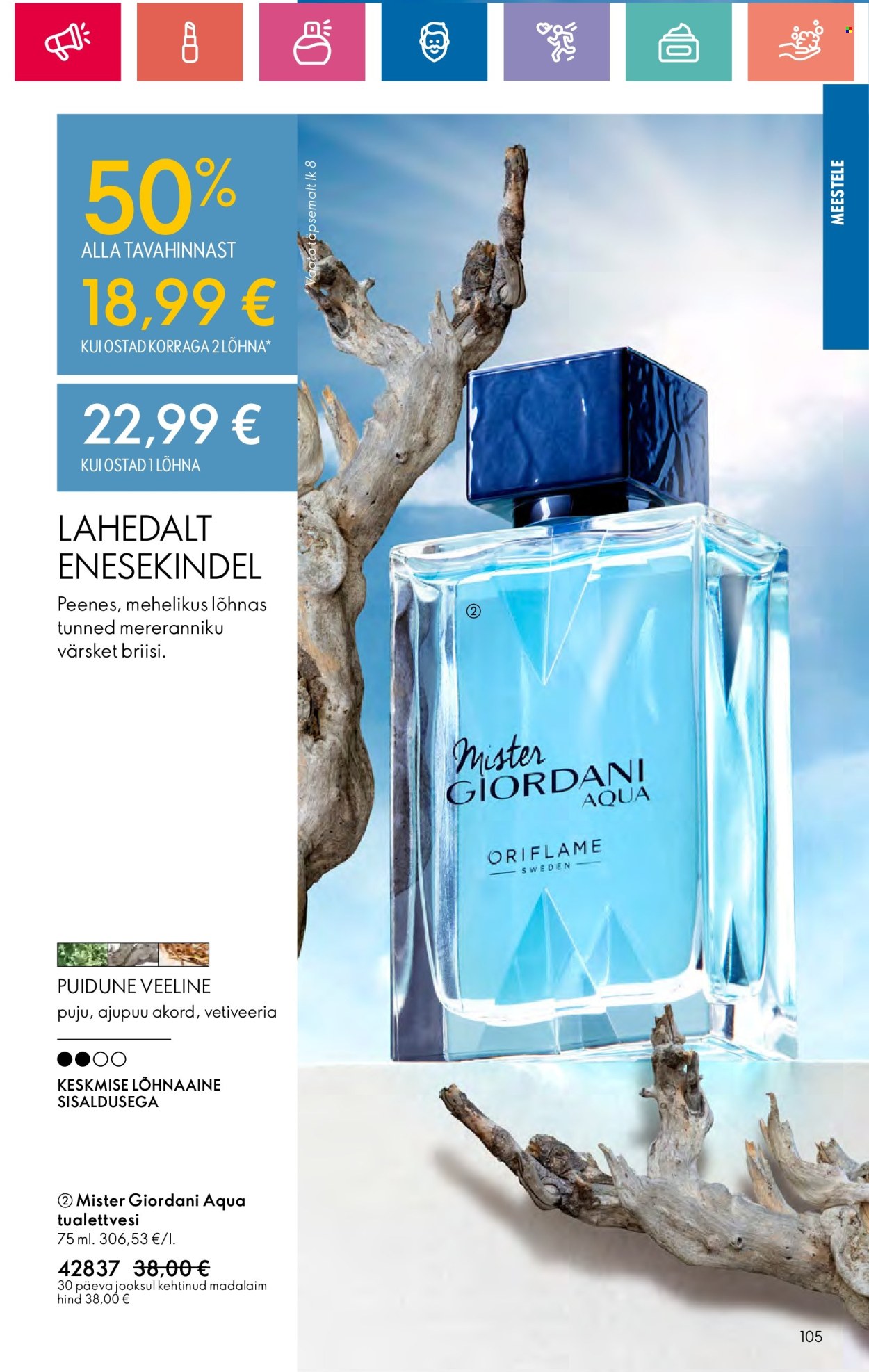 oriflame - Oriflame kliendileht - Sensuaalse (20.06 - 10.07.2024) - page: 105