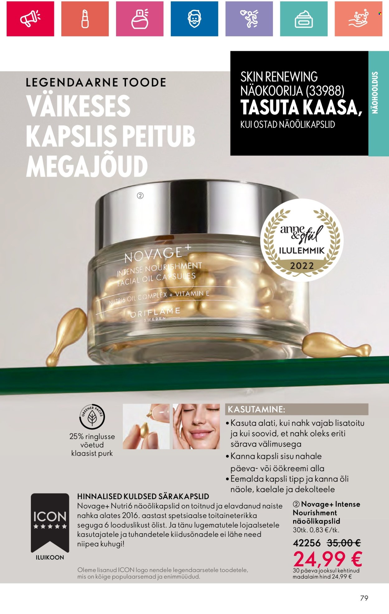 oriflame - Oriflame kliendileht - Sensuaalse (20.06 - 10.07.2024) - page: 79