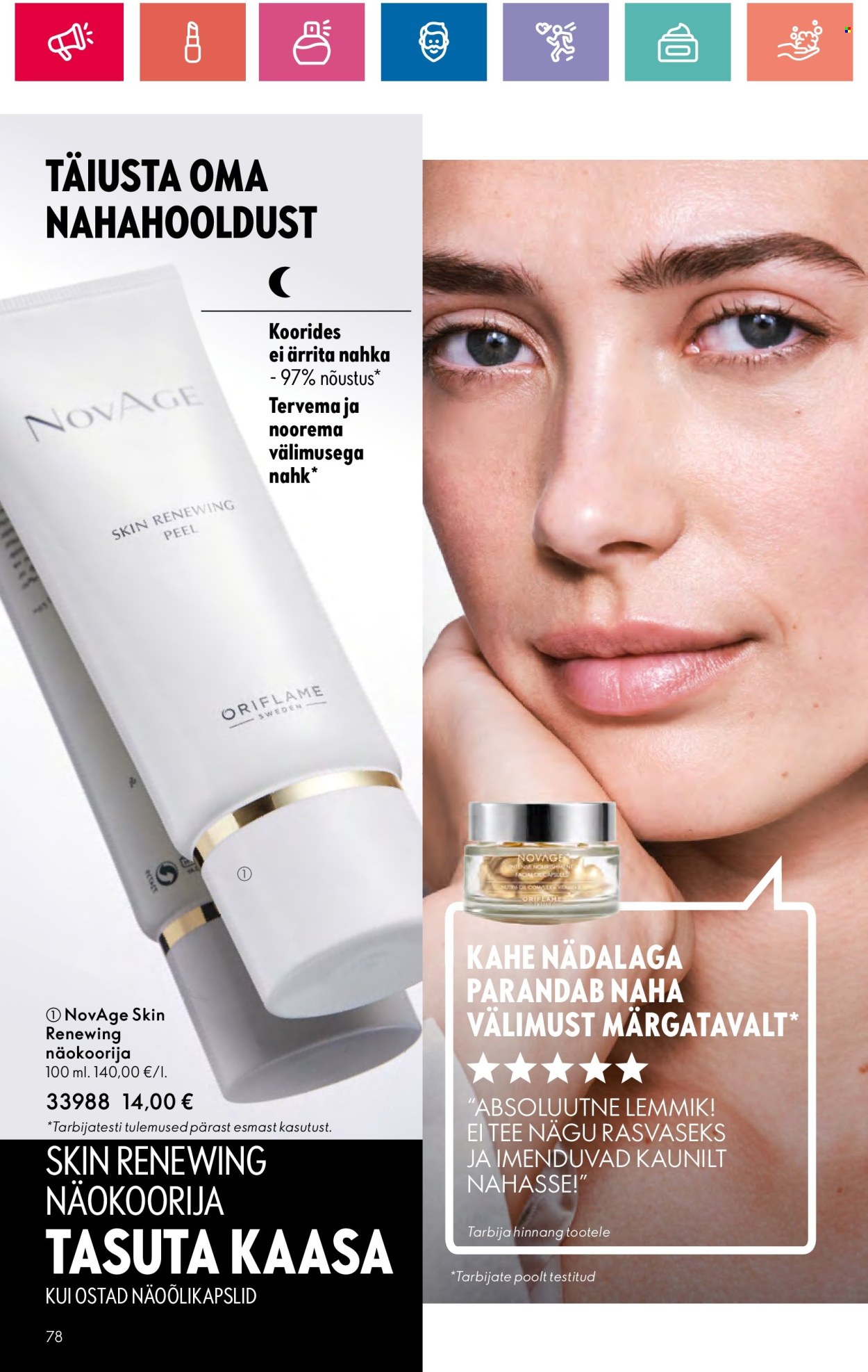 oriflame - Oriflame kliendileht - Sensuaalse (20.06 - 10.07.2024) - page: 78