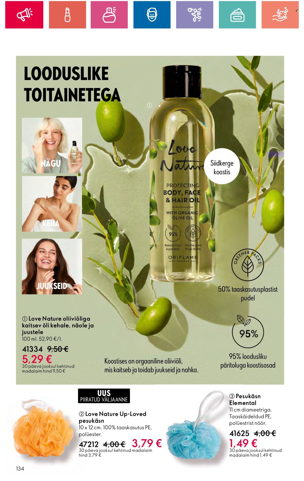 oriflame - Oriflame kliendileht - Sensuaalse (20.06 - 10.07.2024) - page: 134