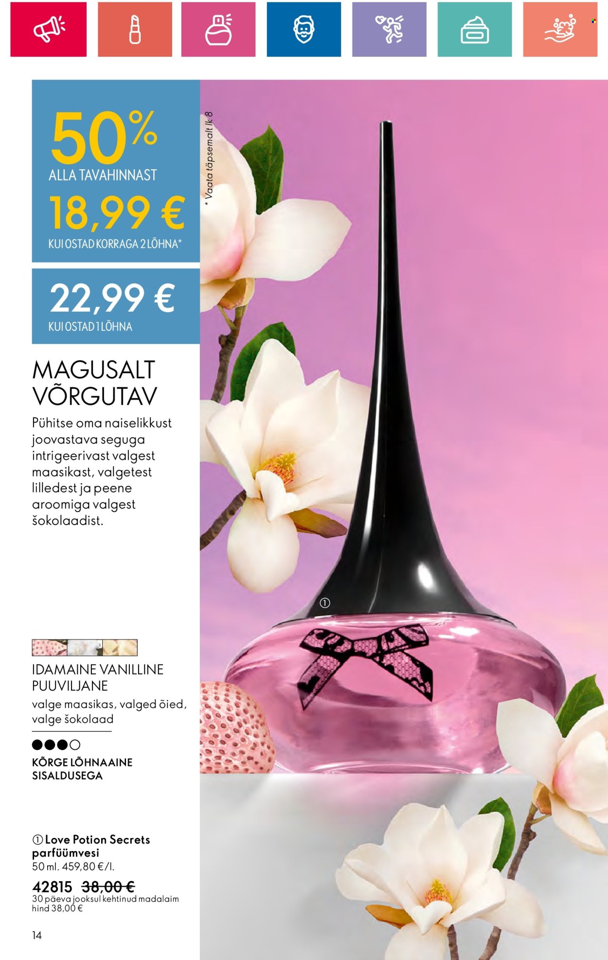 oriflame - Oriflame kliendileht - Sensuaalse (20.06 - 10.07.2024) - page: 14