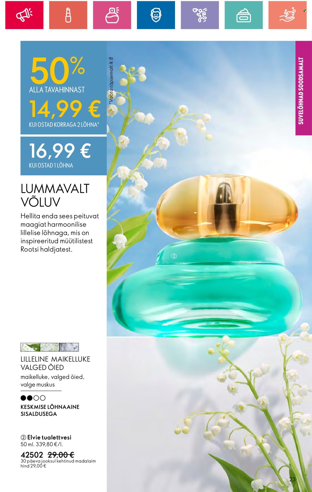 oriflame - Oriflame kliendileht - Sensuaalse (20.06 - 10.07.2024) - page: 23