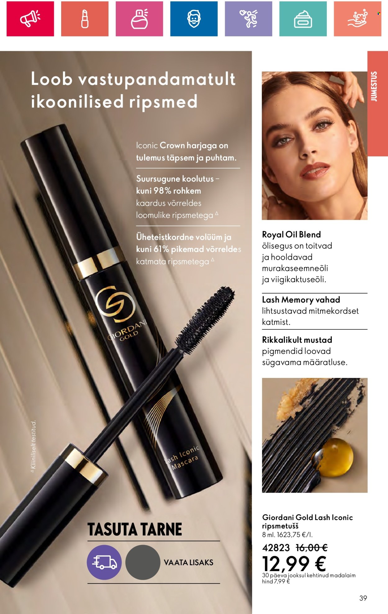 oriflame - Oriflame kliendileht - Sensuaalse (20.06 - 10.07.2024) - page: 39