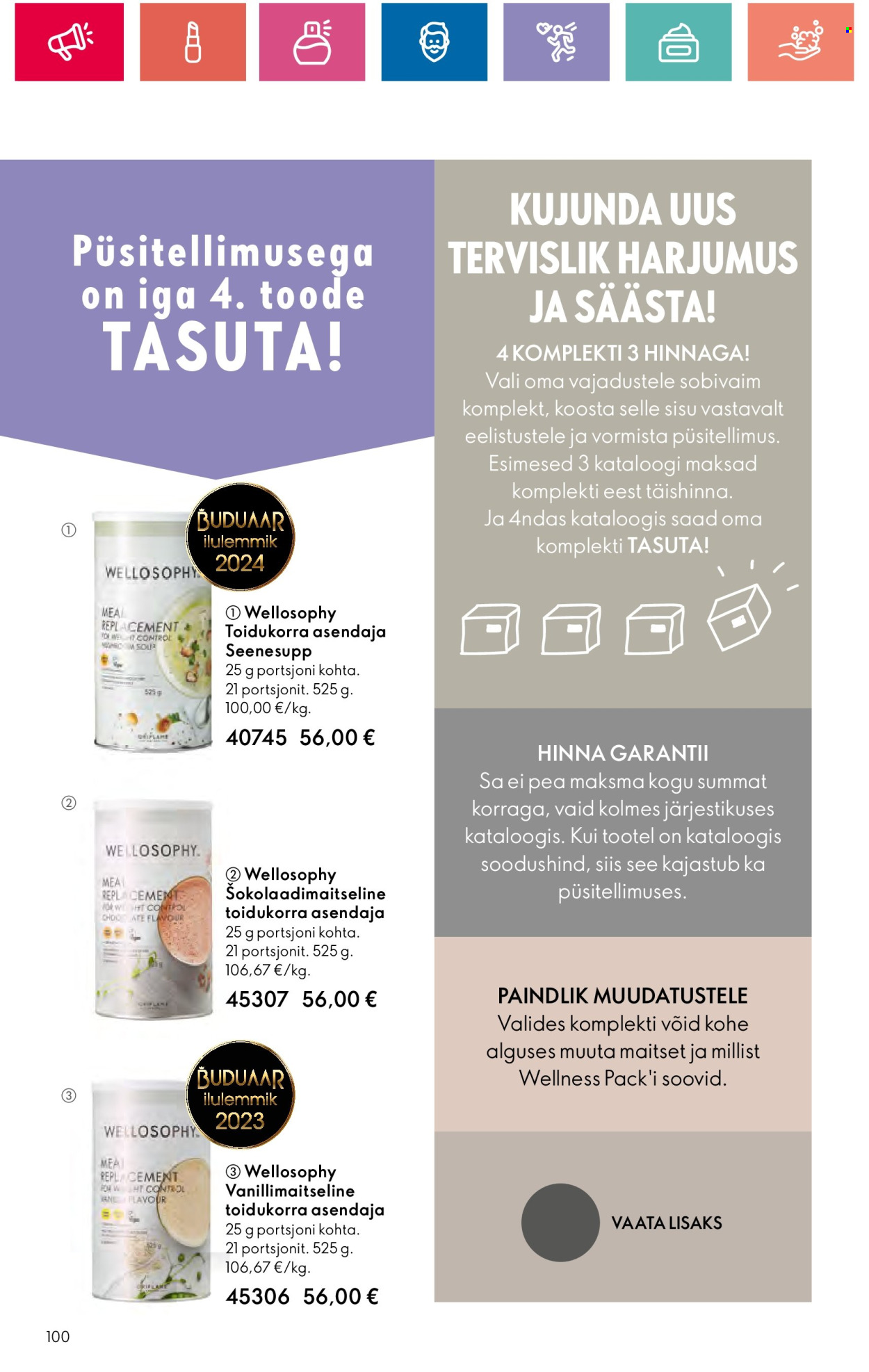 oriflame - Oriflame kliendileht - Sensuaalse (20.06 - 10.07.2024) - page: 100