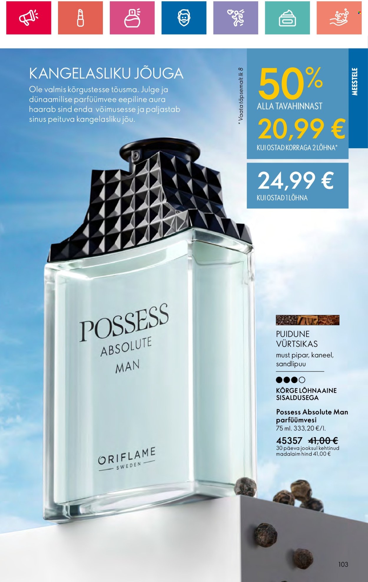 oriflame - Oriflame kliendileht - Sensuaalse (20.06 - 10.07.2024) - page: 103