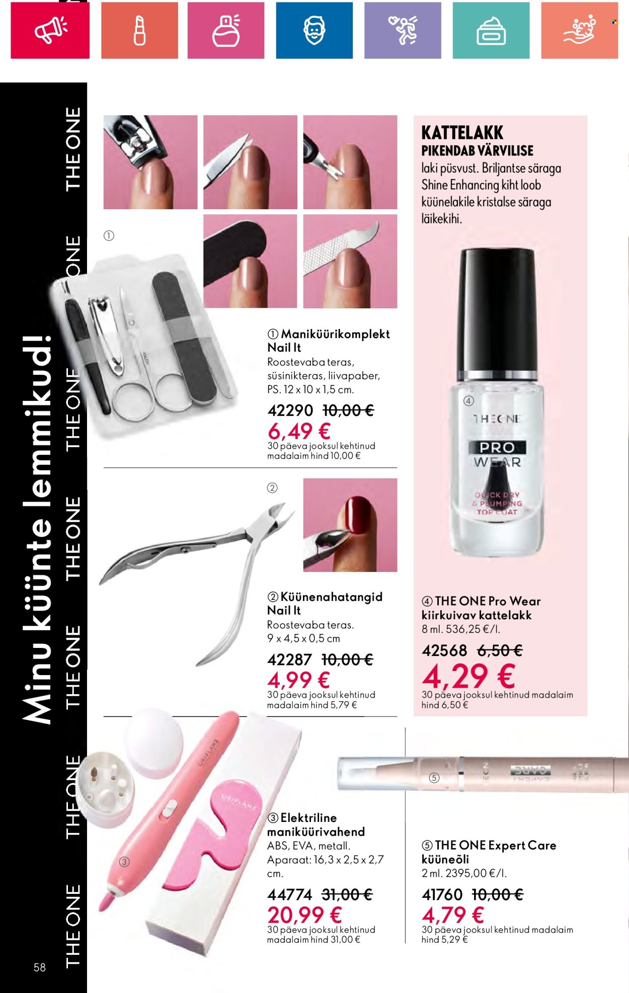 oriflame - Oriflame kliendileht - Sensuaalse (20.06 - 10.07.2024) - page: 58